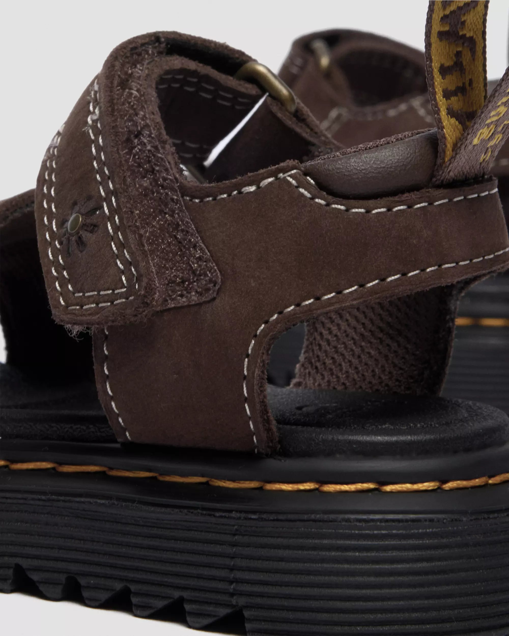Youth Marlowe Flower Debossed Nubuck Strap Sandals