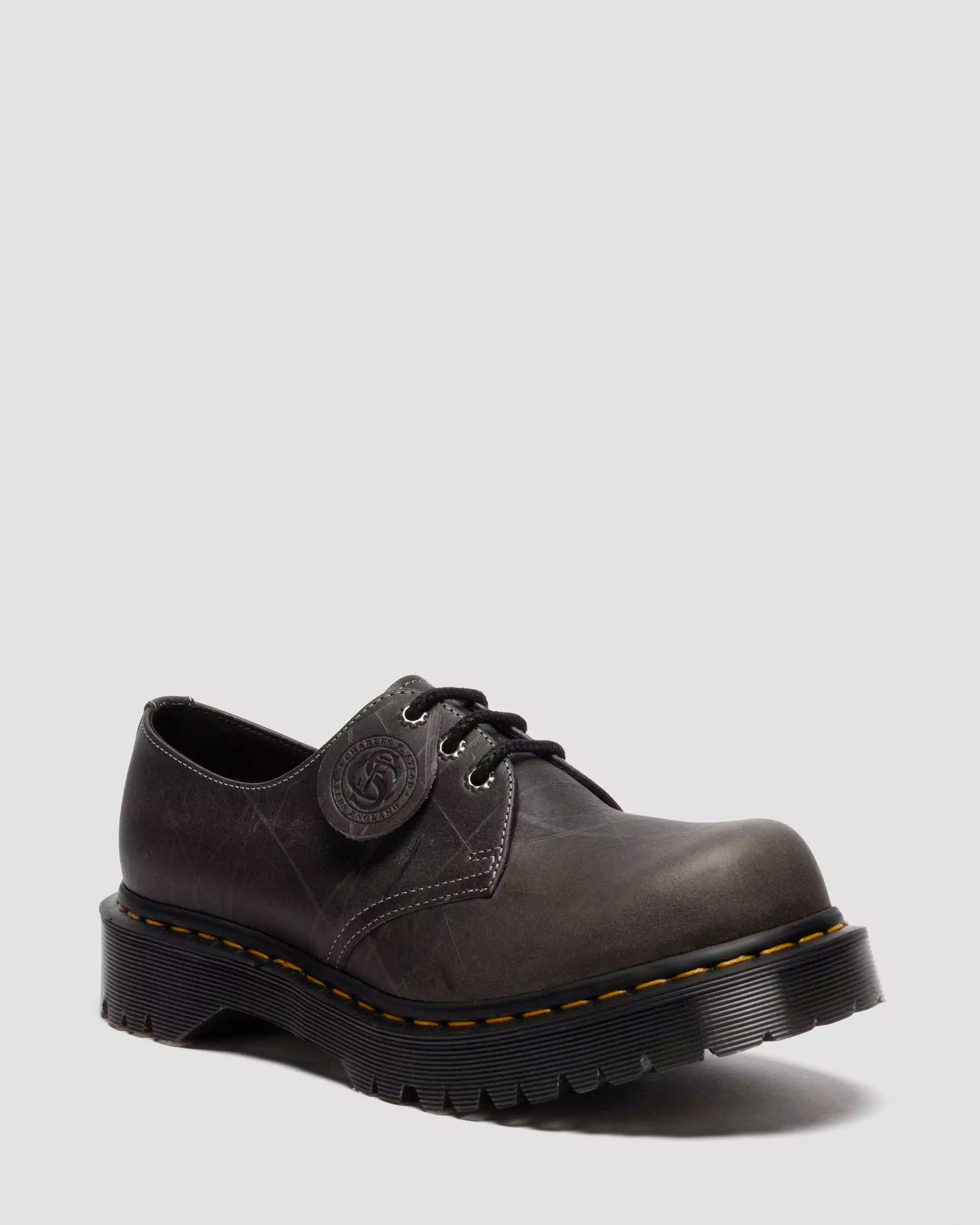 1461 Bex Made In England Natural Grain Bump Toe Shoes