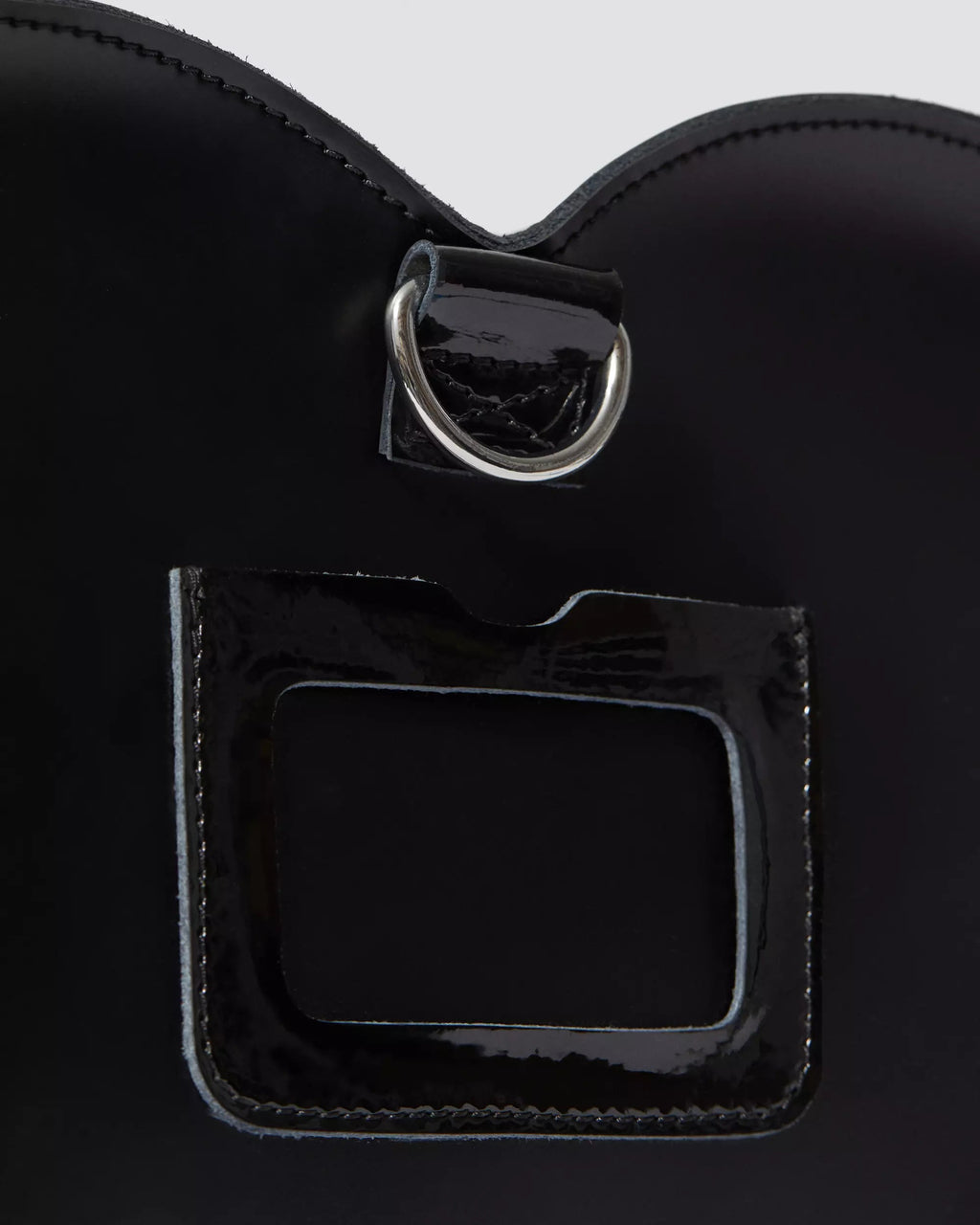 Heart Shaped Hardware Kiev Leather Bag
