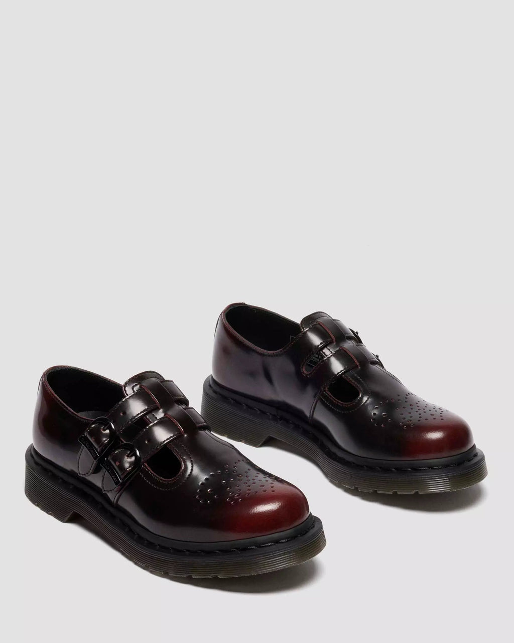 8065 Arcadia Rub Off Leather Mary Jane Shoes
