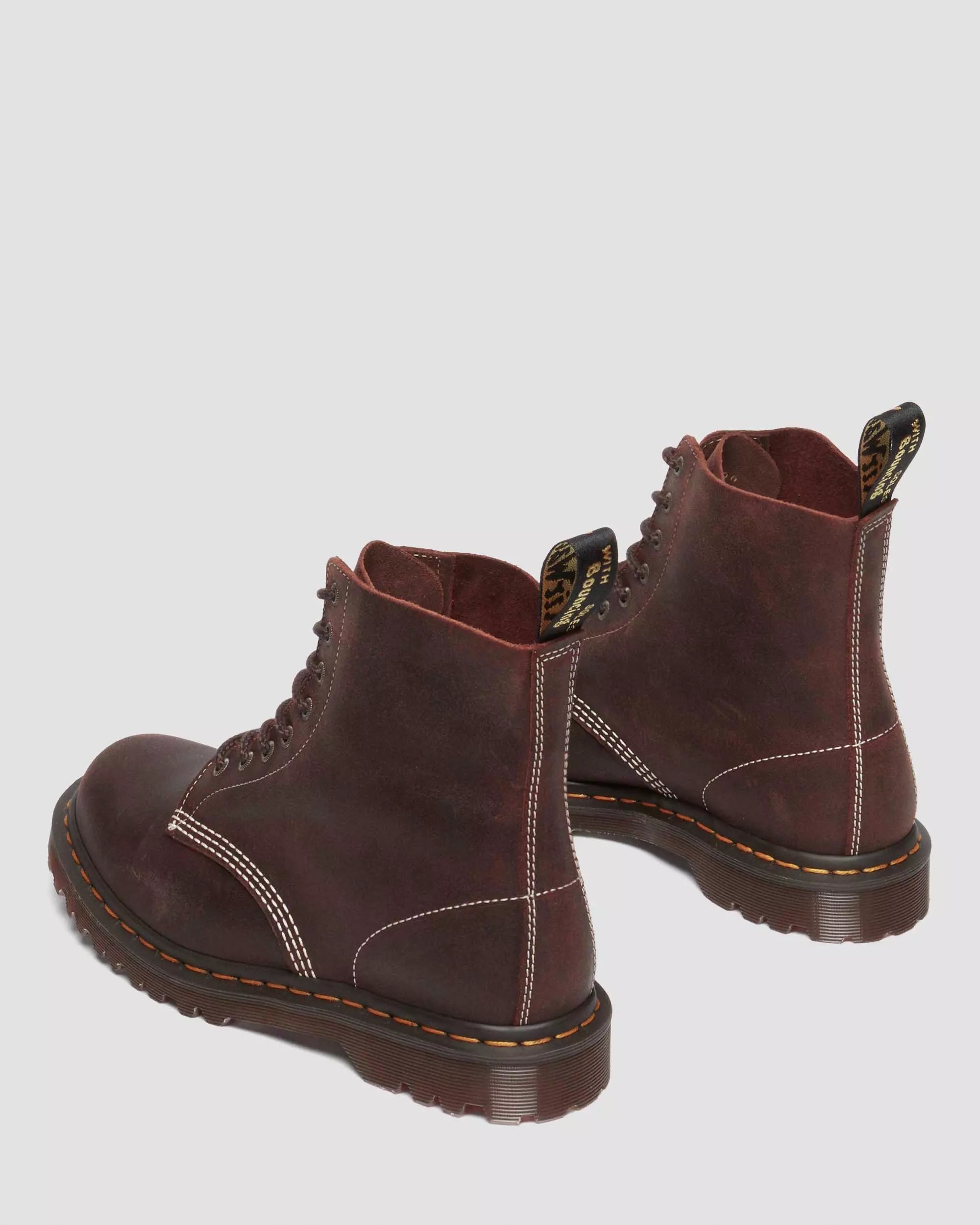 1460 Made in England Wax Commander Lace Up Boots