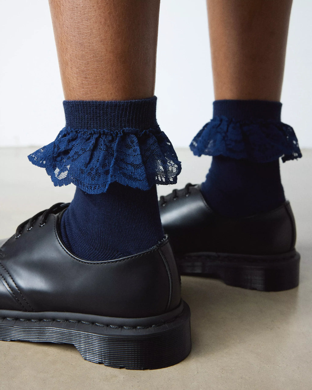 Frill Sock Organic Cotton Blend Socks