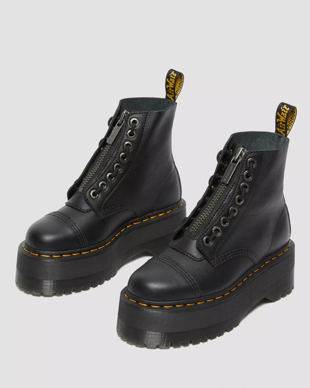 Sinclair Max Pisa Leather Platform Boots