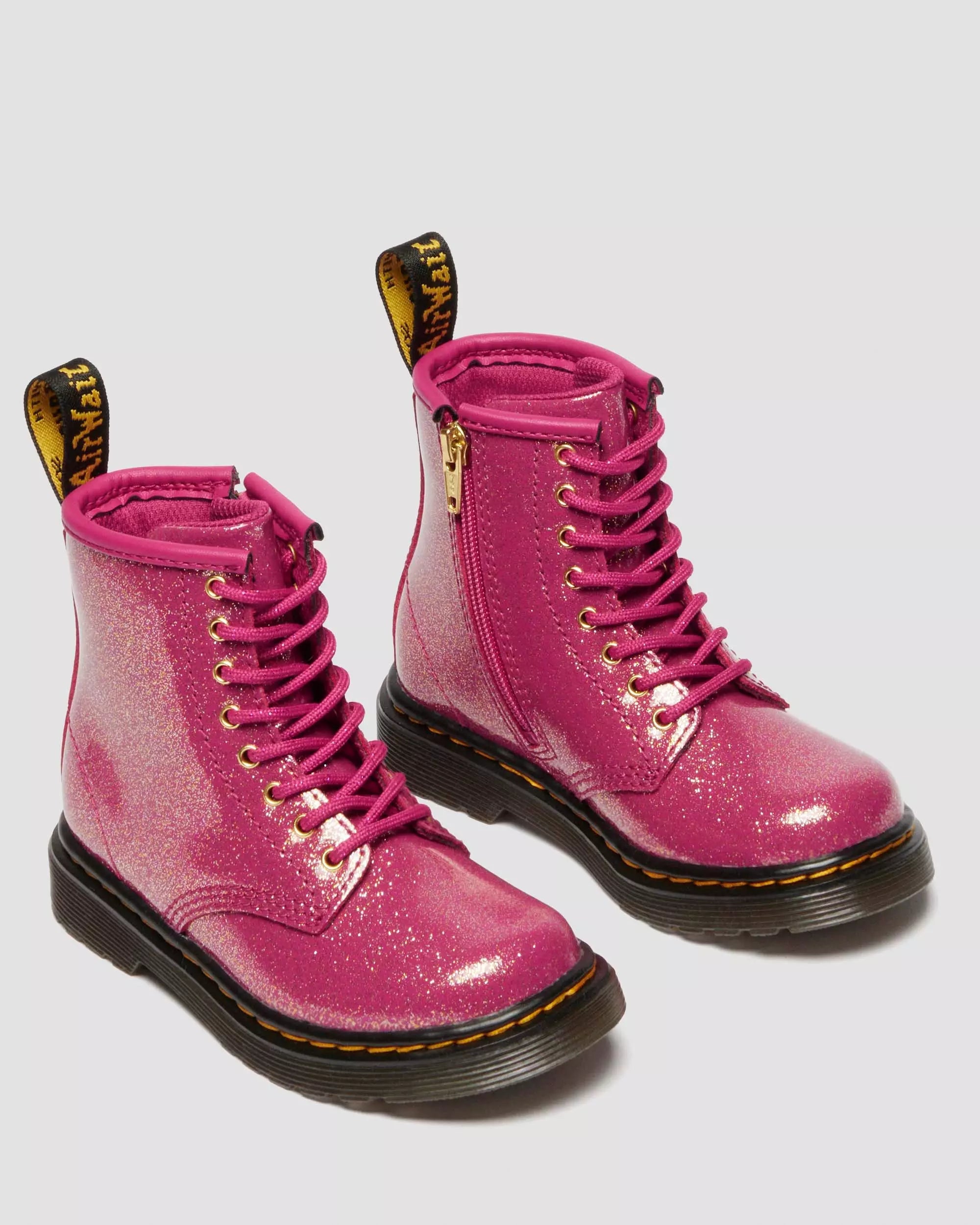 TODDLER 1460 GLITTER PATENT LEATHER BOOTS