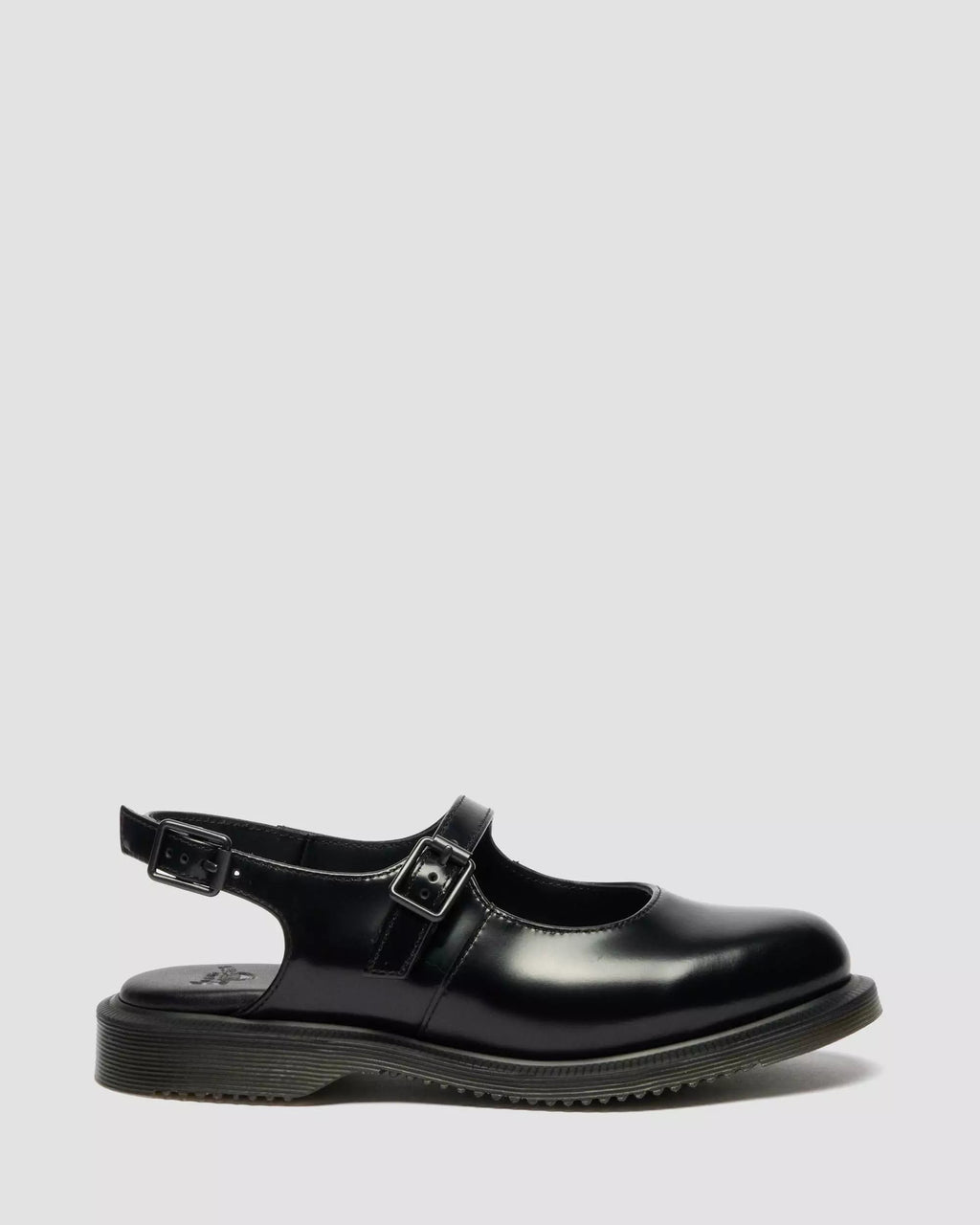 Madaline Mary Jane Smooth Leather Sling Back Shoes