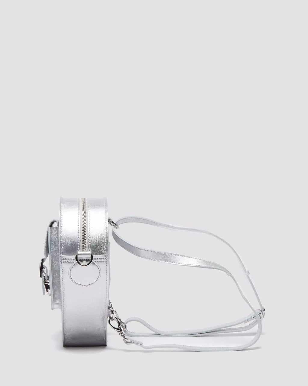 HEART BACKPACK Milled Metallic Backpack