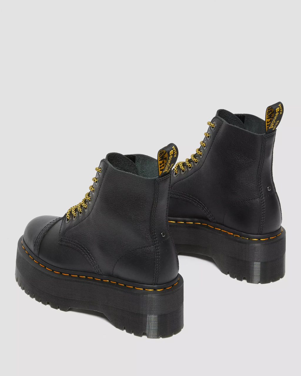 Sinclair Max Pisa Leather Platform Boots