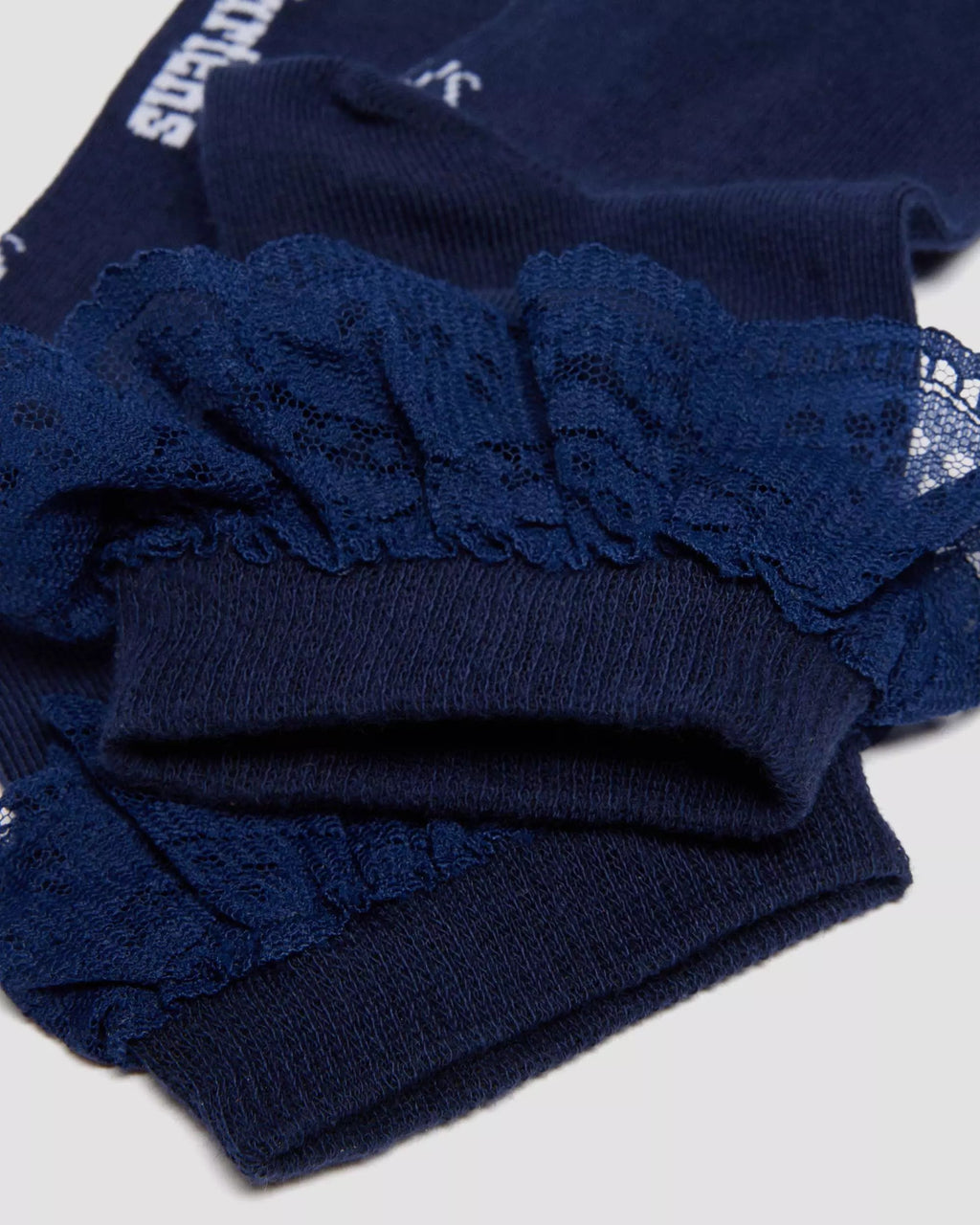 Frill Sock Organic Cotton Blend Socks