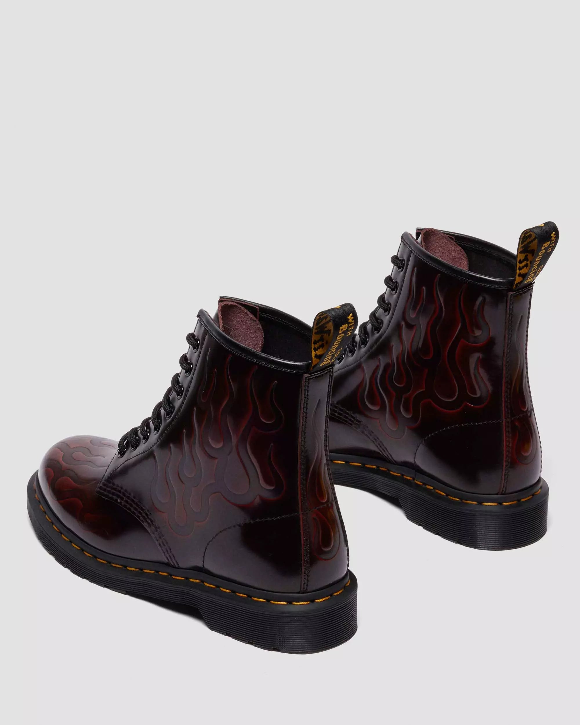 1460 Inferno Arcadia Rub Off Leather Boots