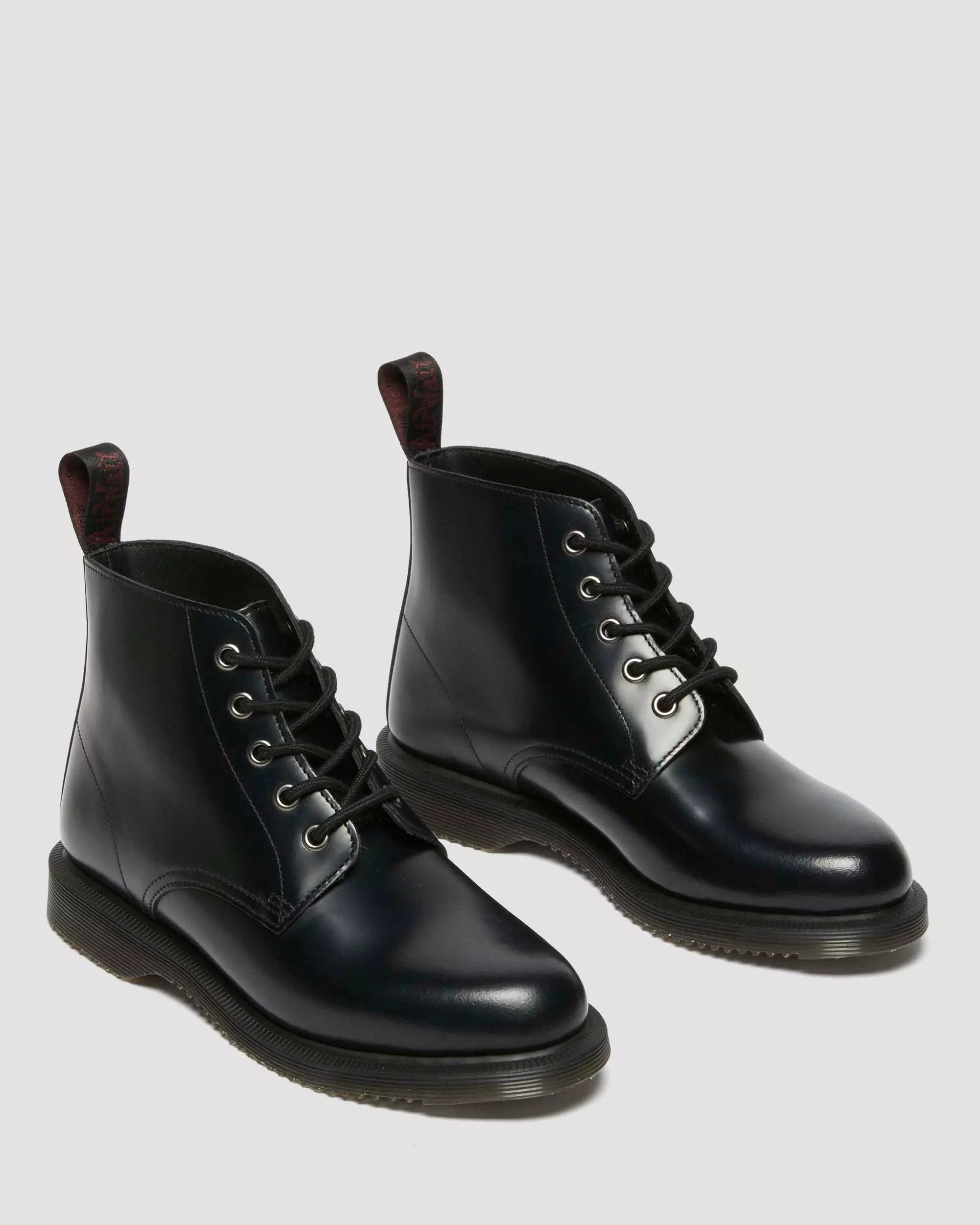 EMMELINE Smooth Lace Up Boots