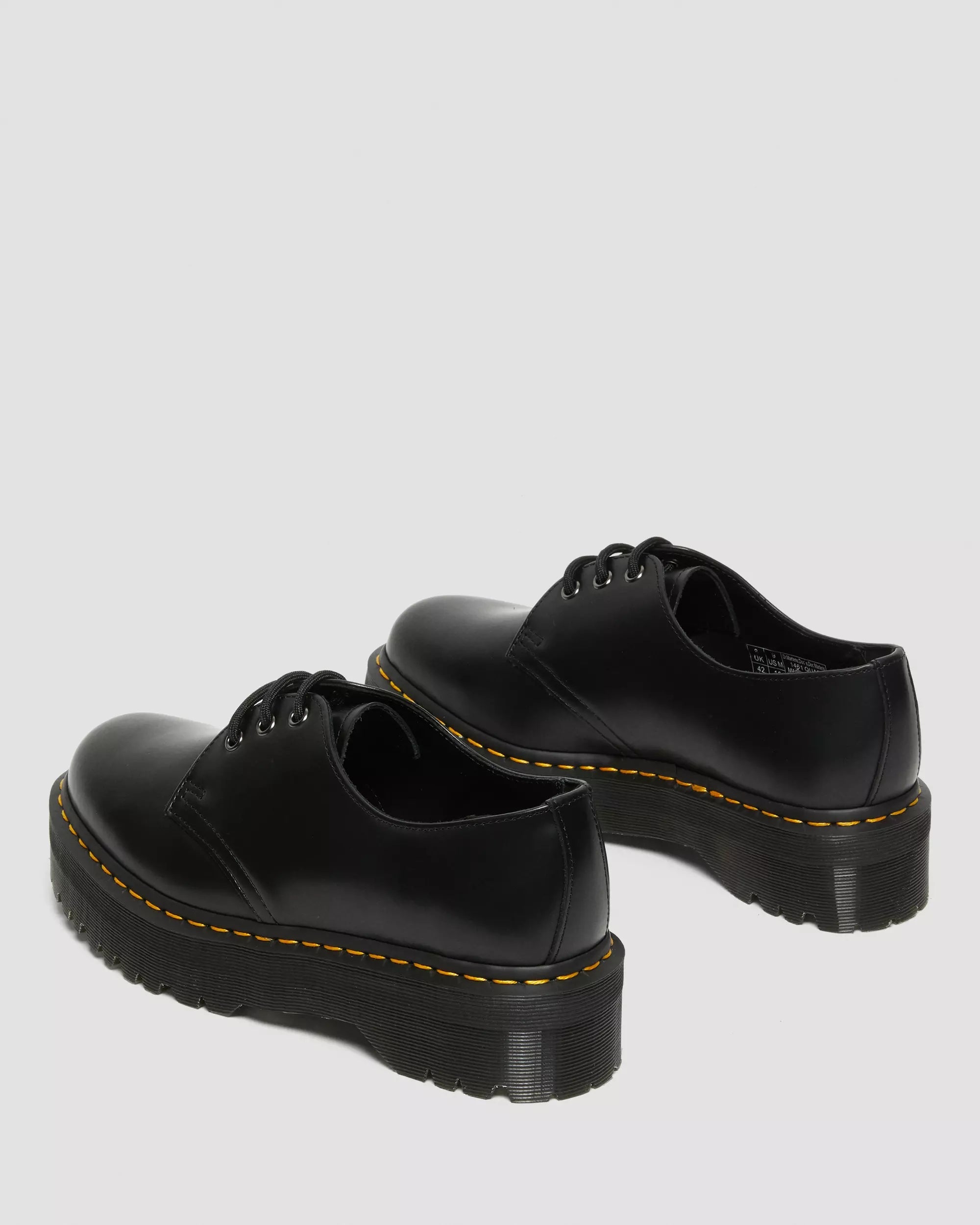 1461 Smooth Leather Platform Shoes