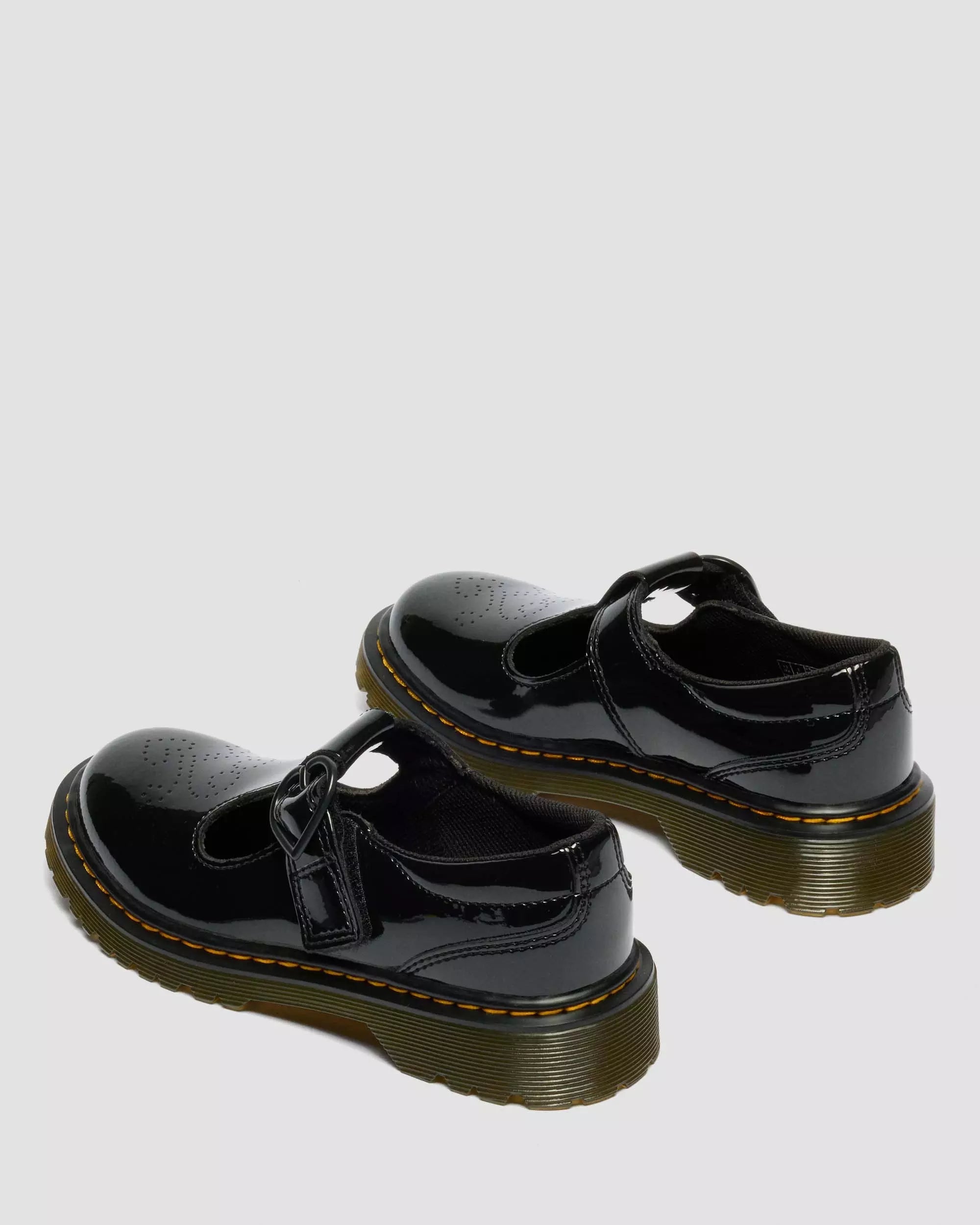 JUNIOR POLLEY II Heart Patent Leather Shoes