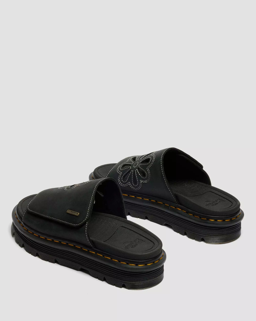 Zebzag Slides Wyoming Leather Platform Sandals