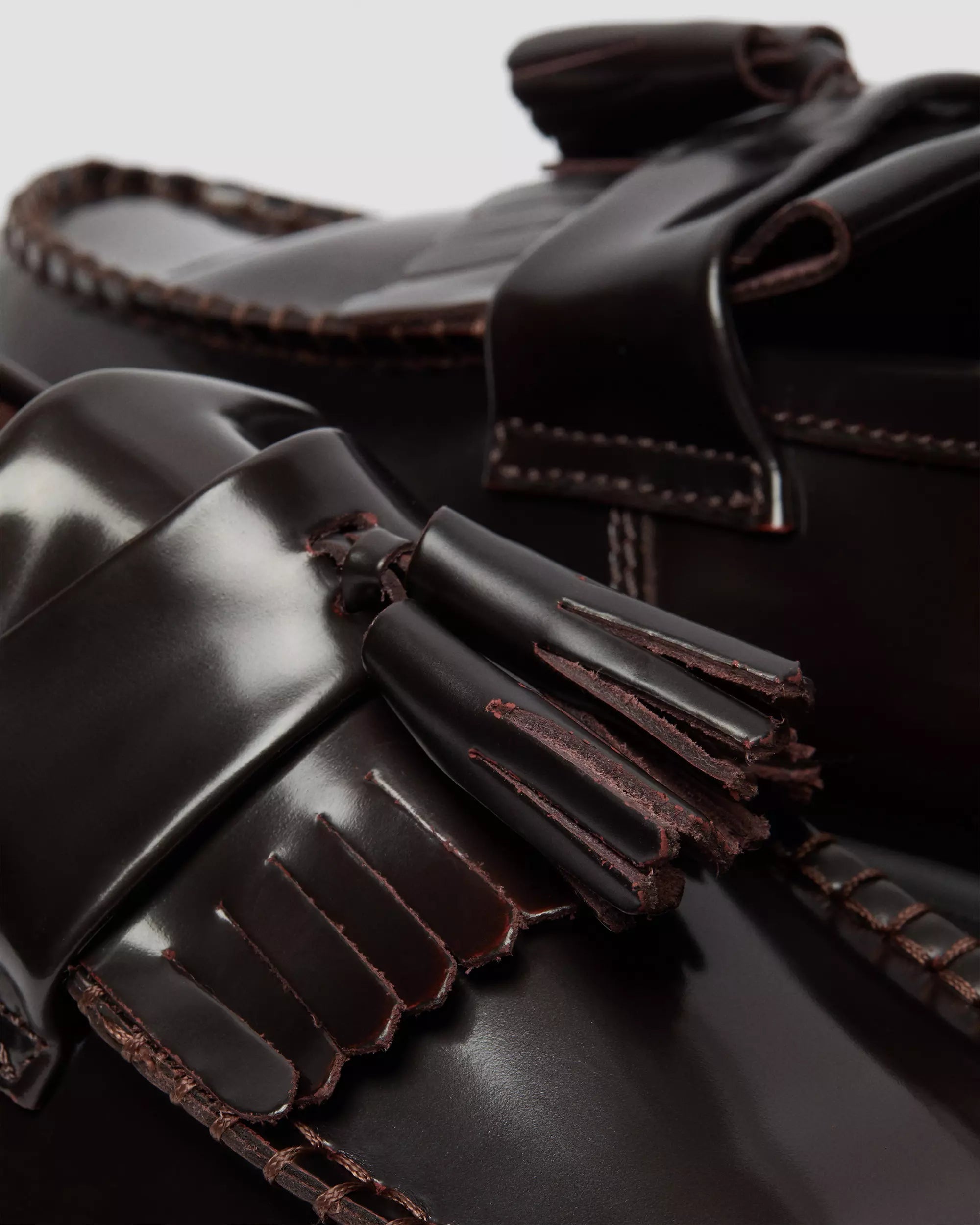 ADRIAN Arcadia Leather Tassel Loafers