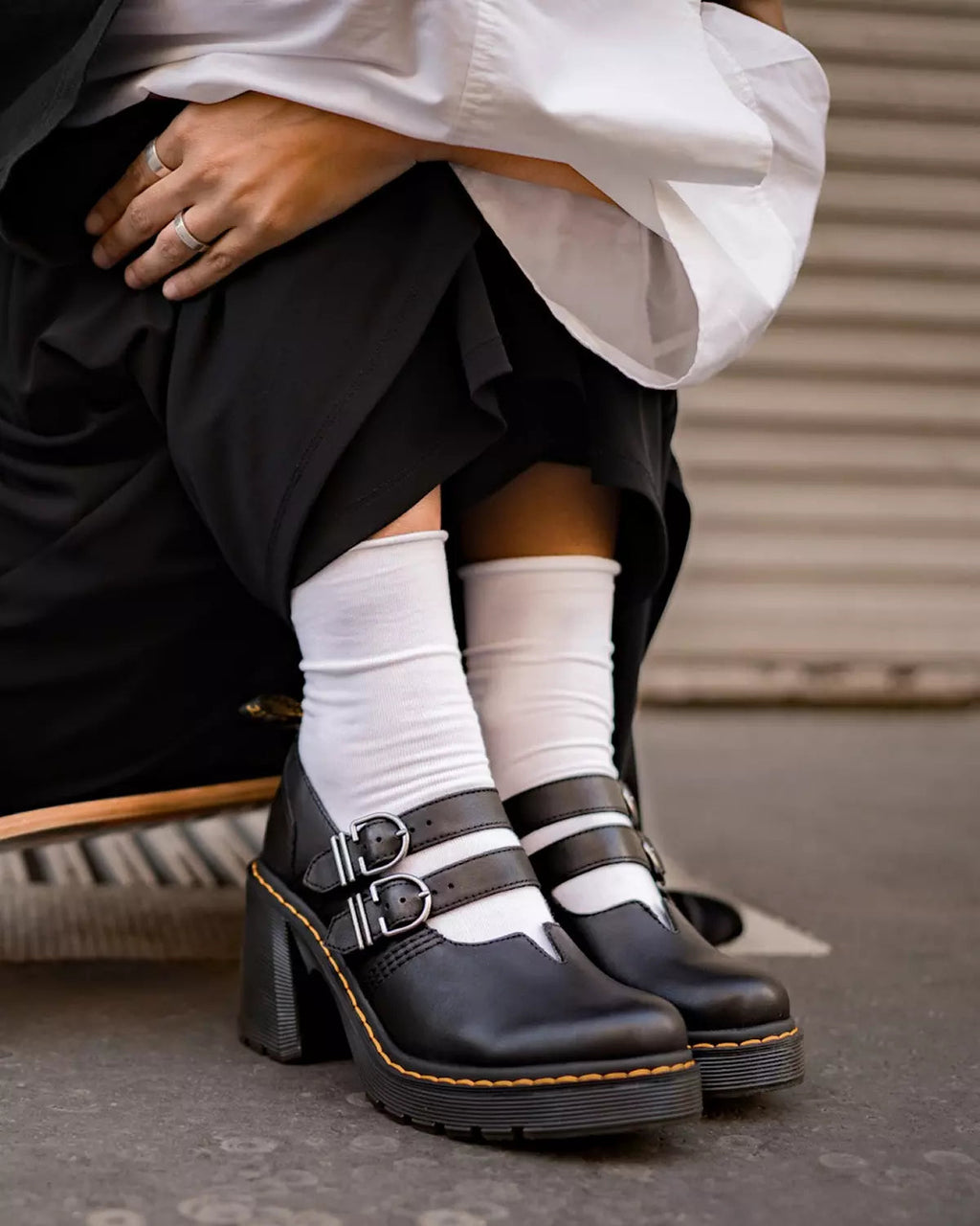 Eviee Sendal Leather Heeled Shoes