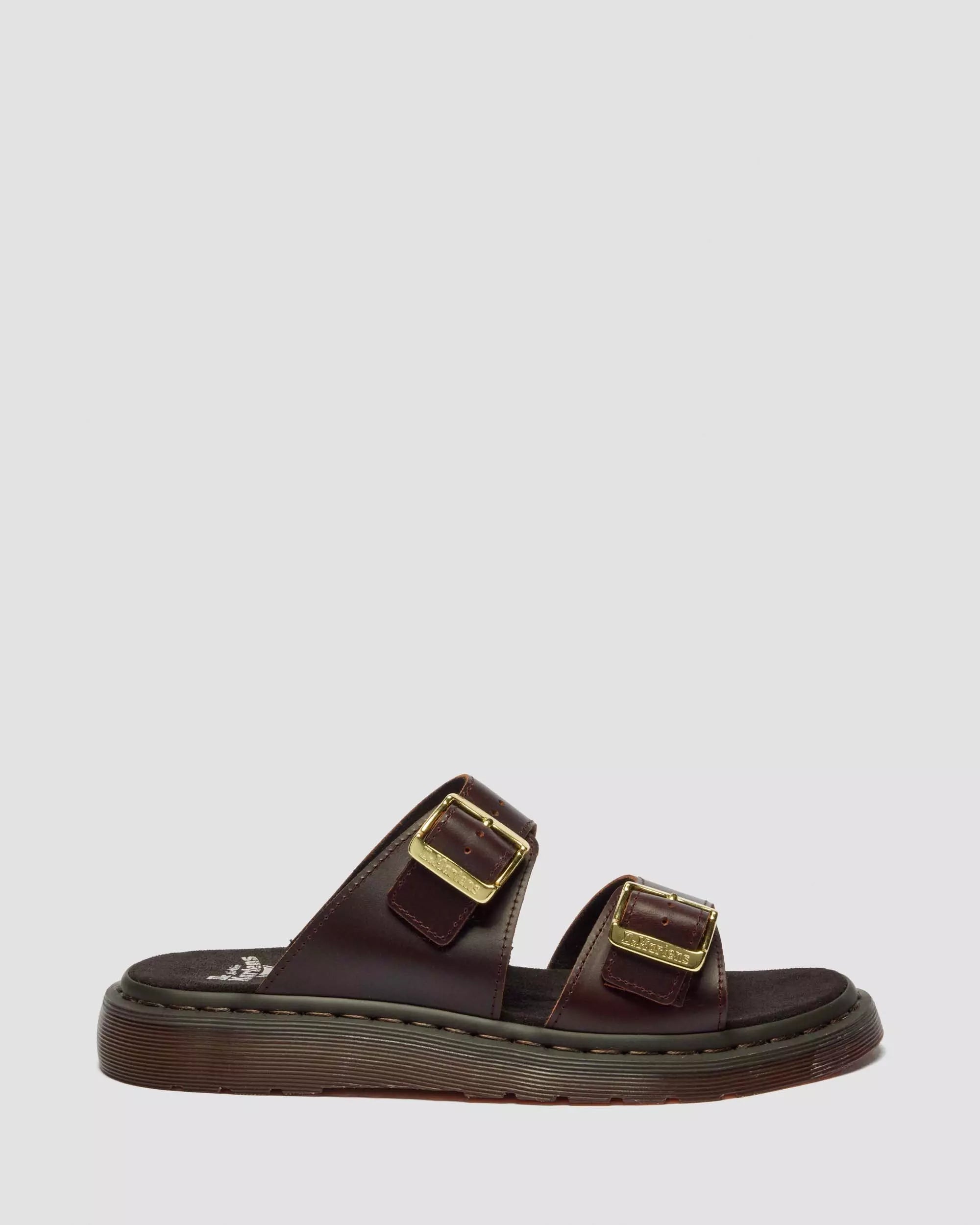 Josef Two Strap Atlas Leather Sandals