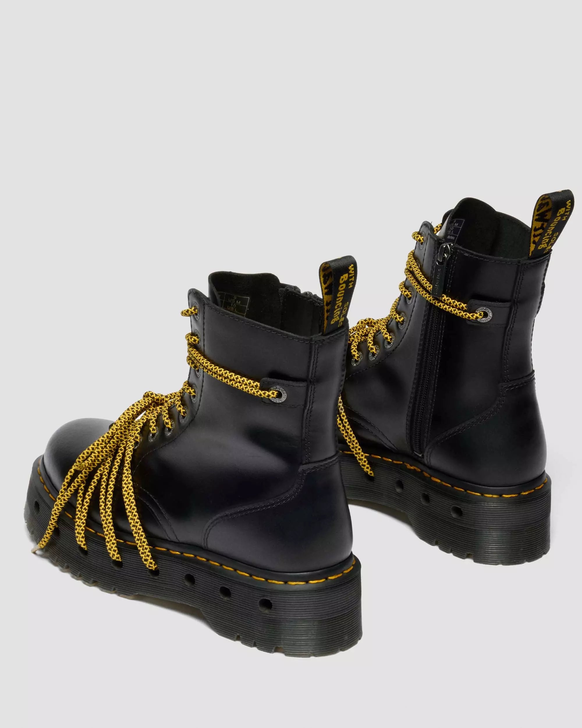 JADON XL Leather Platform Boots