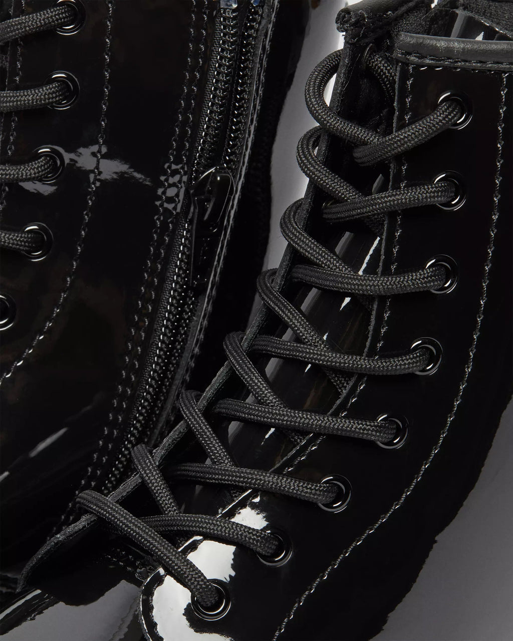 Youth 1460 Patent Leather Lace Up Boots