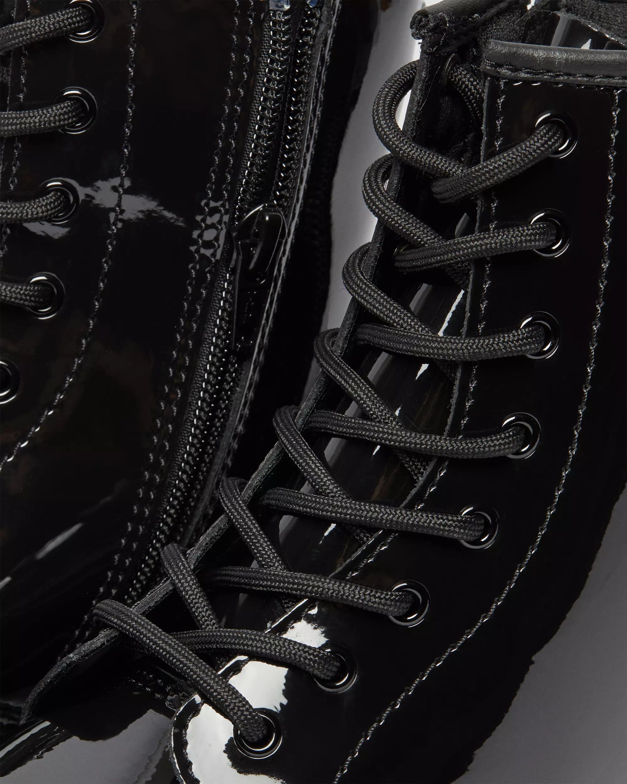 Youth 1460 Patent Leather Lace Up Boots