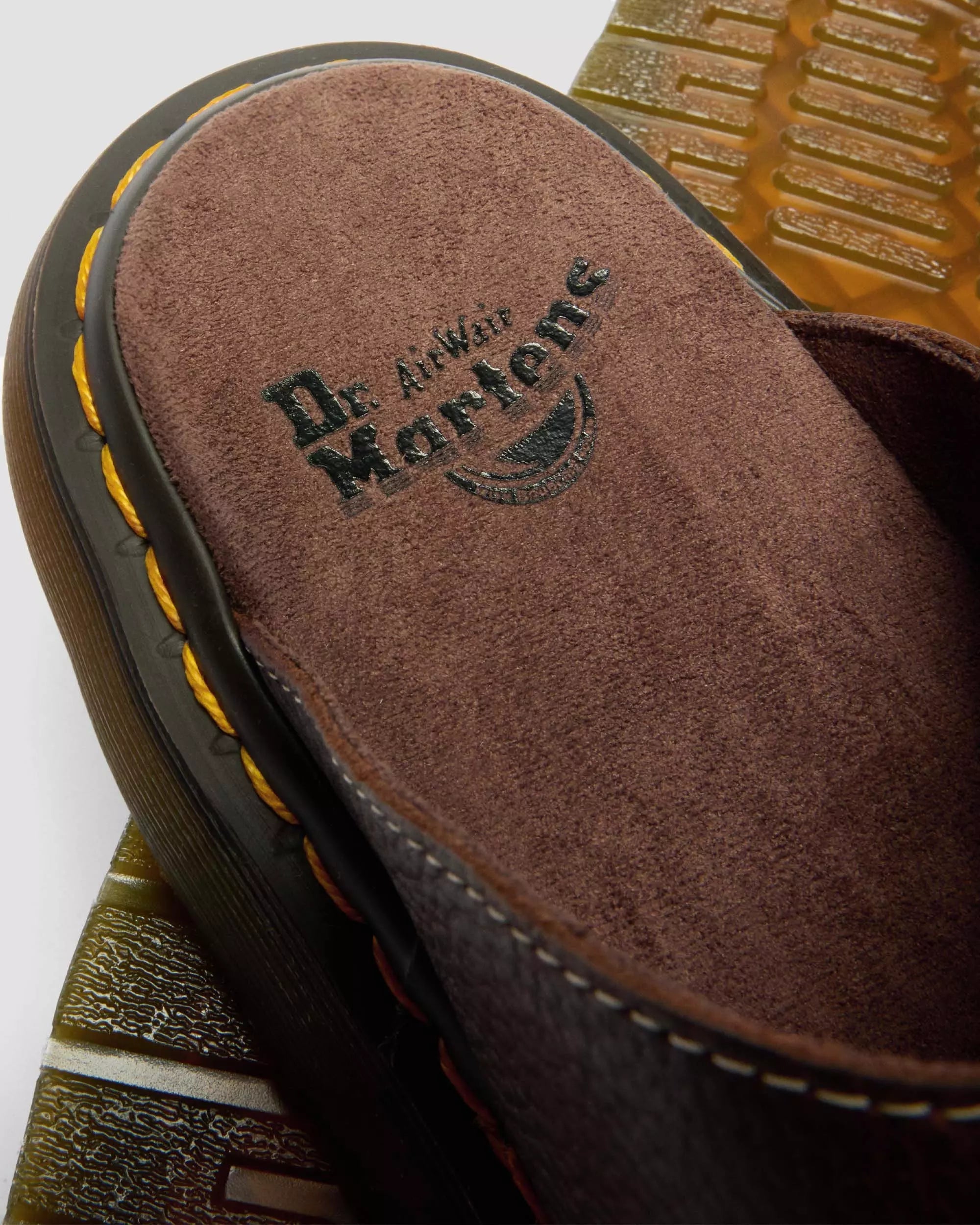 Josef Grizzly Leather Slide Sandals