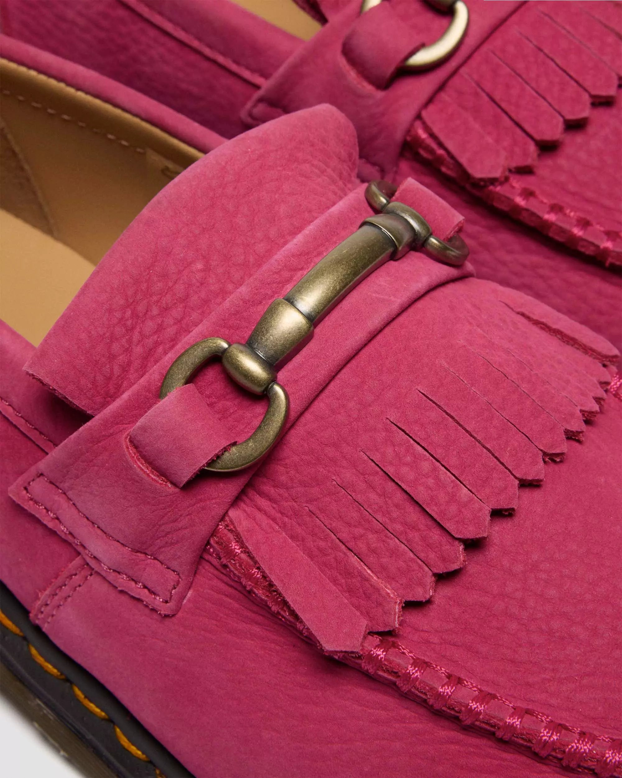 Adrian Snaffle Milled Nubuck Loafers