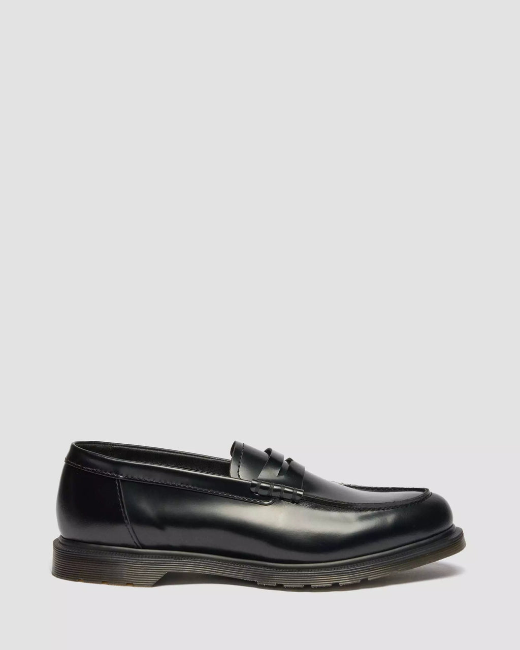 Mayfare Polished Smooth Leather Penny Loafers