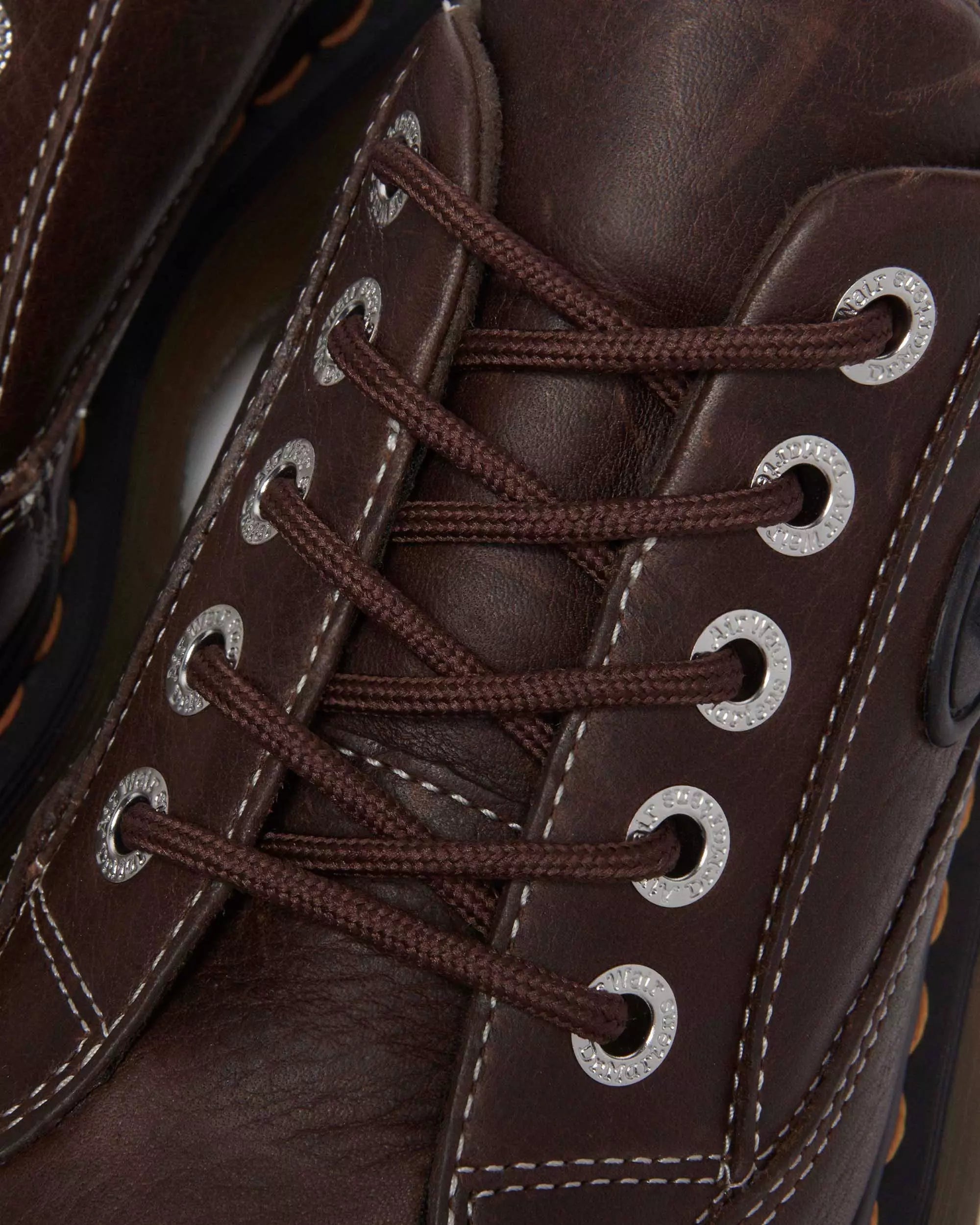 Buzz 5-Eye Grizzly Leather Shoes