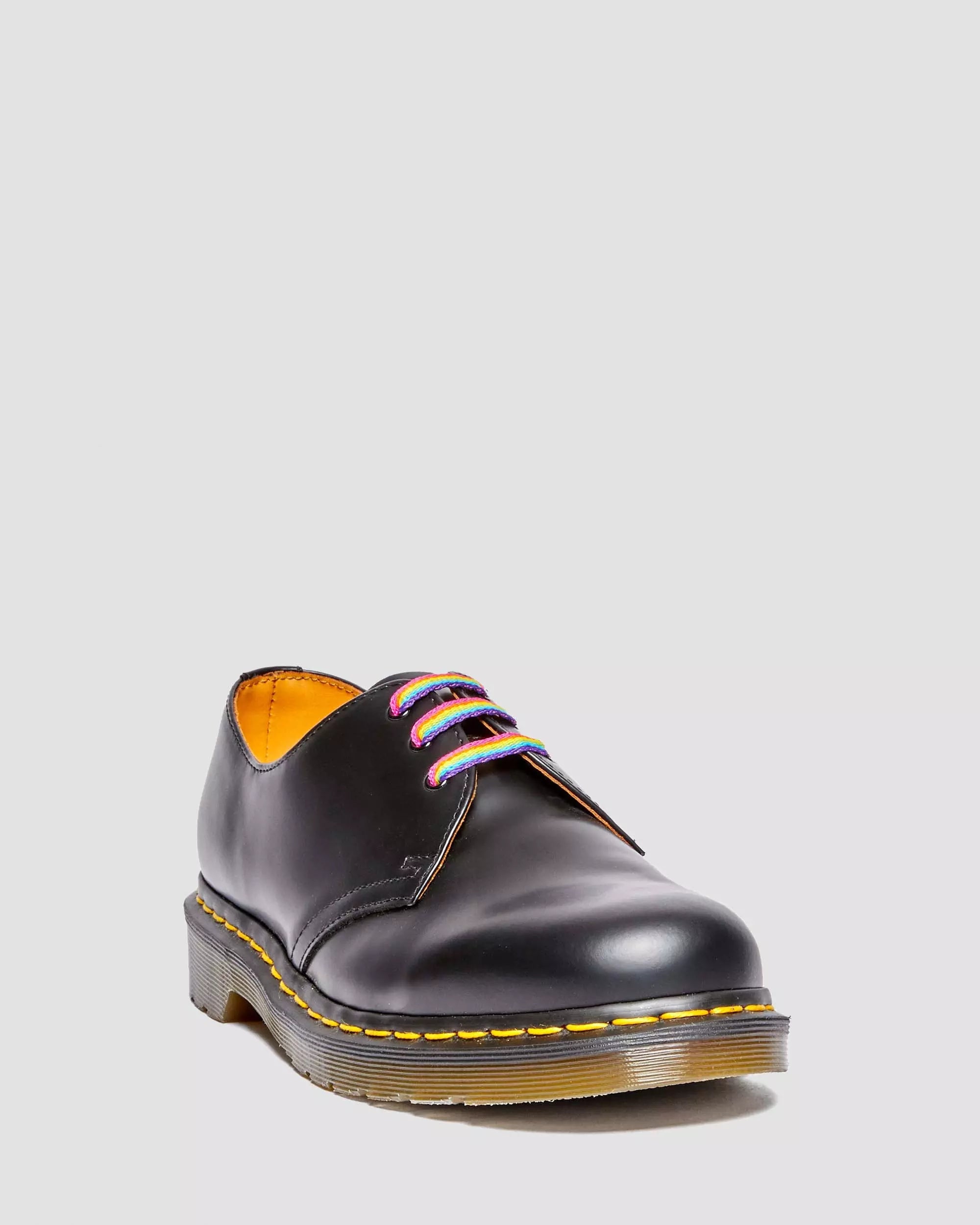 26 Inch Rainbow Flat Laces 3 Eye Shoe Laces