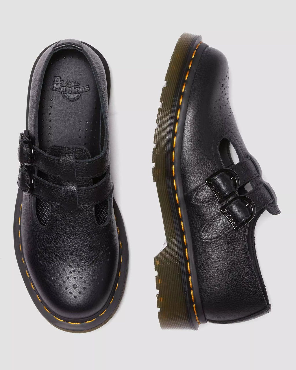 8065 Virginia Leather Mary Jane Shoes