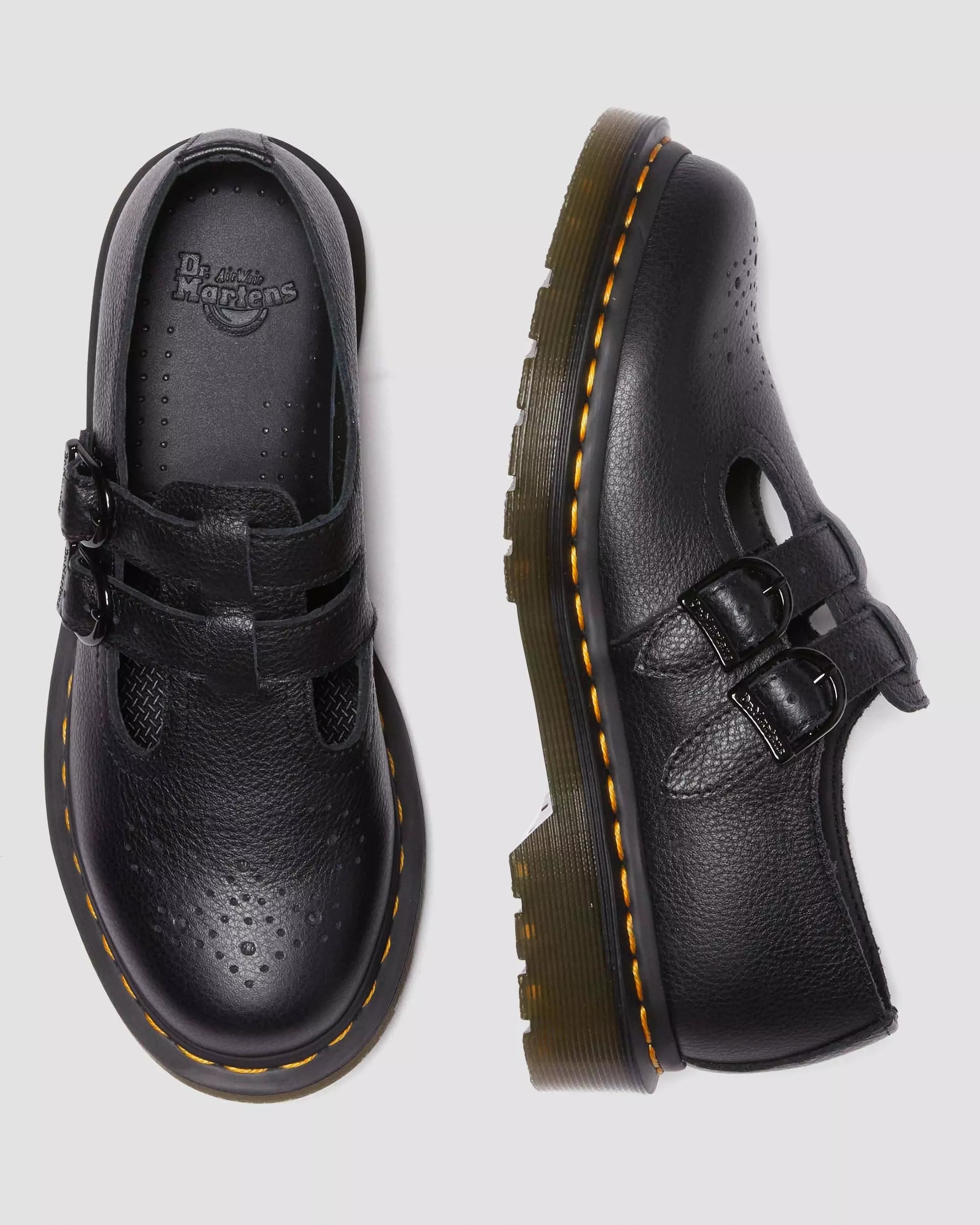 8065 Virginia Leather Mary Jane Shoes