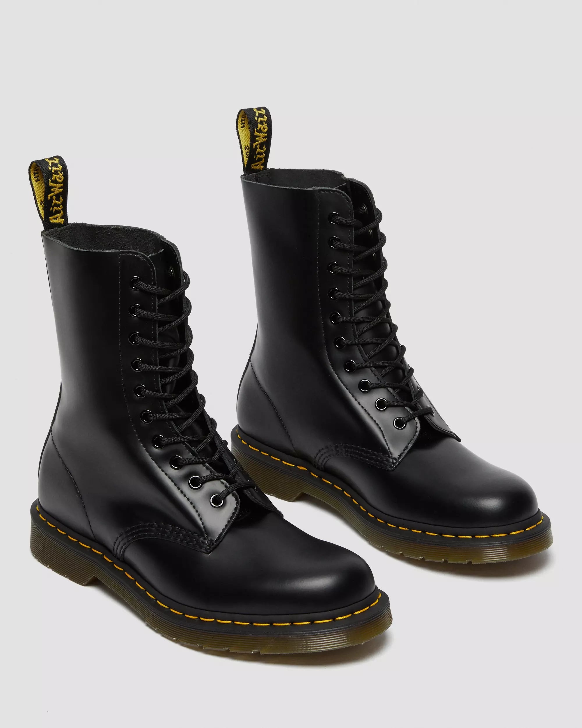 1490 Smooth Leather Mid Calf Boots
