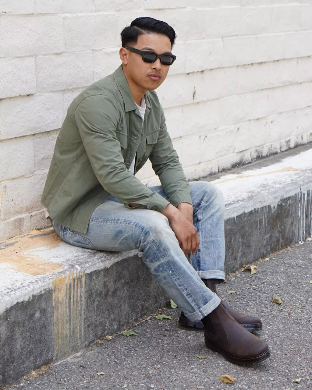 Embury Crazy Horse Leather Casual Boots