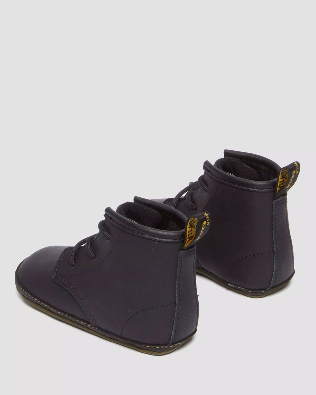Newborn 1460 Auburn Leather Booties