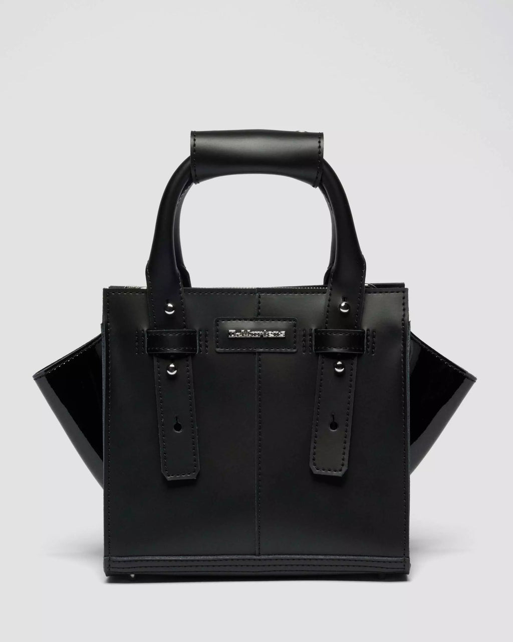 SMALL LEATHER TOTE BAG Kiev & Patent Lamper Leather Bag