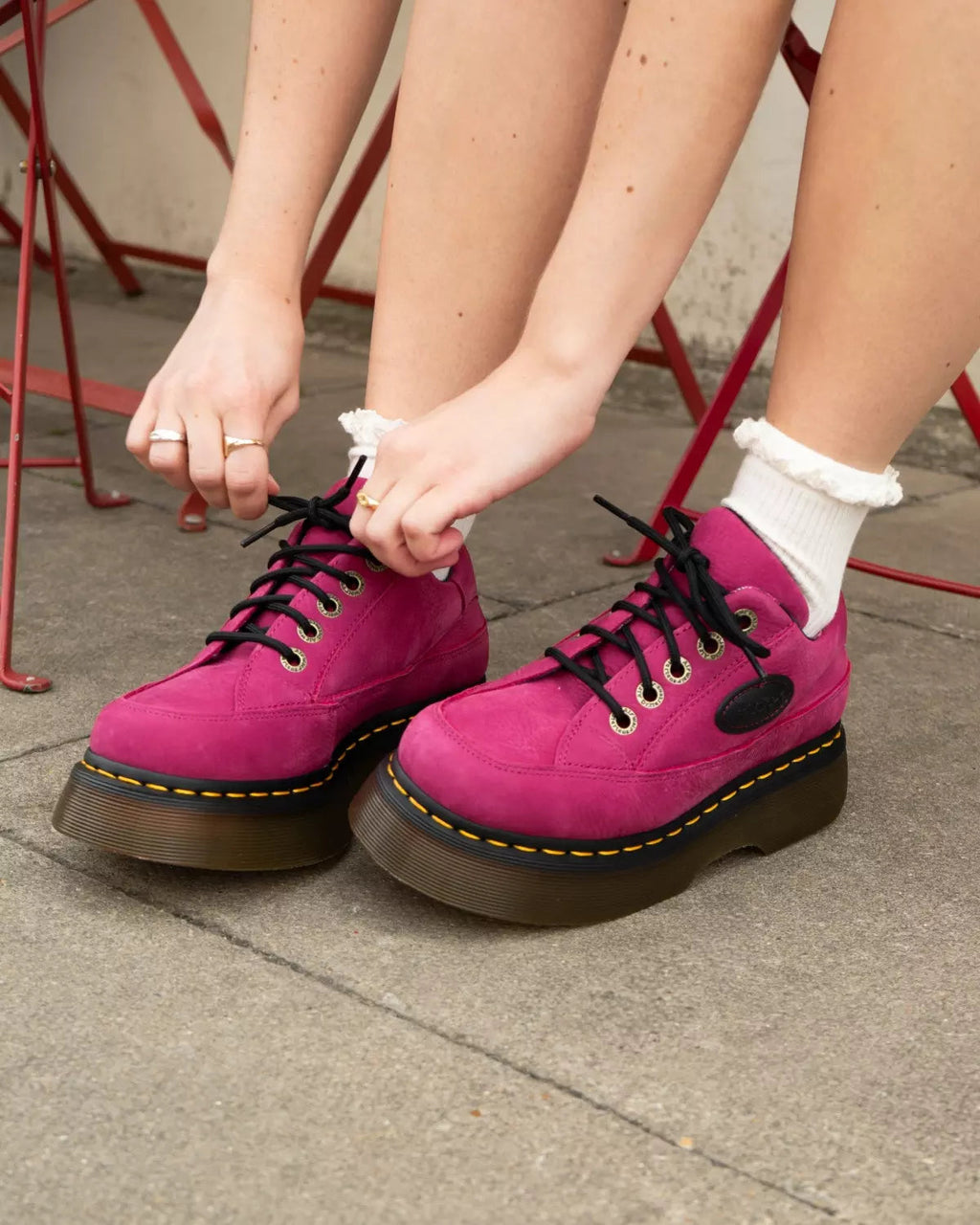 Buzz 5-Eye Milled Nubuck Shoes