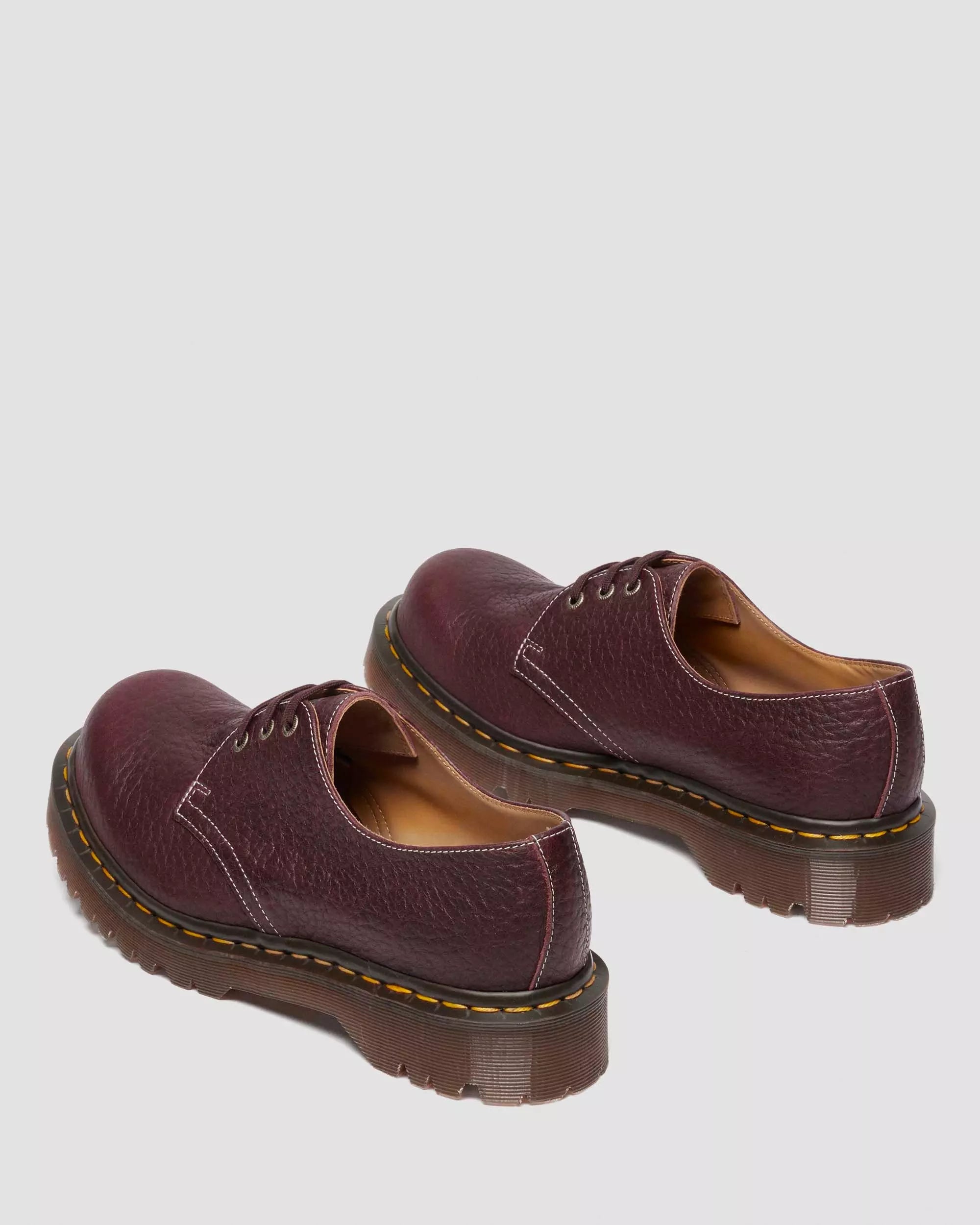 1461 Made in England Soft Boa Embossed Leather Bump Toe Shoes