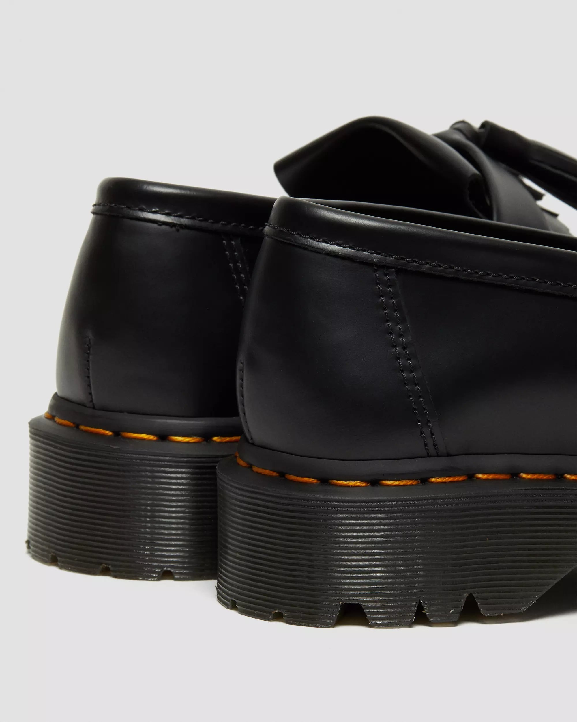 Adrian Bex Smooth Leather Tassel Loafers