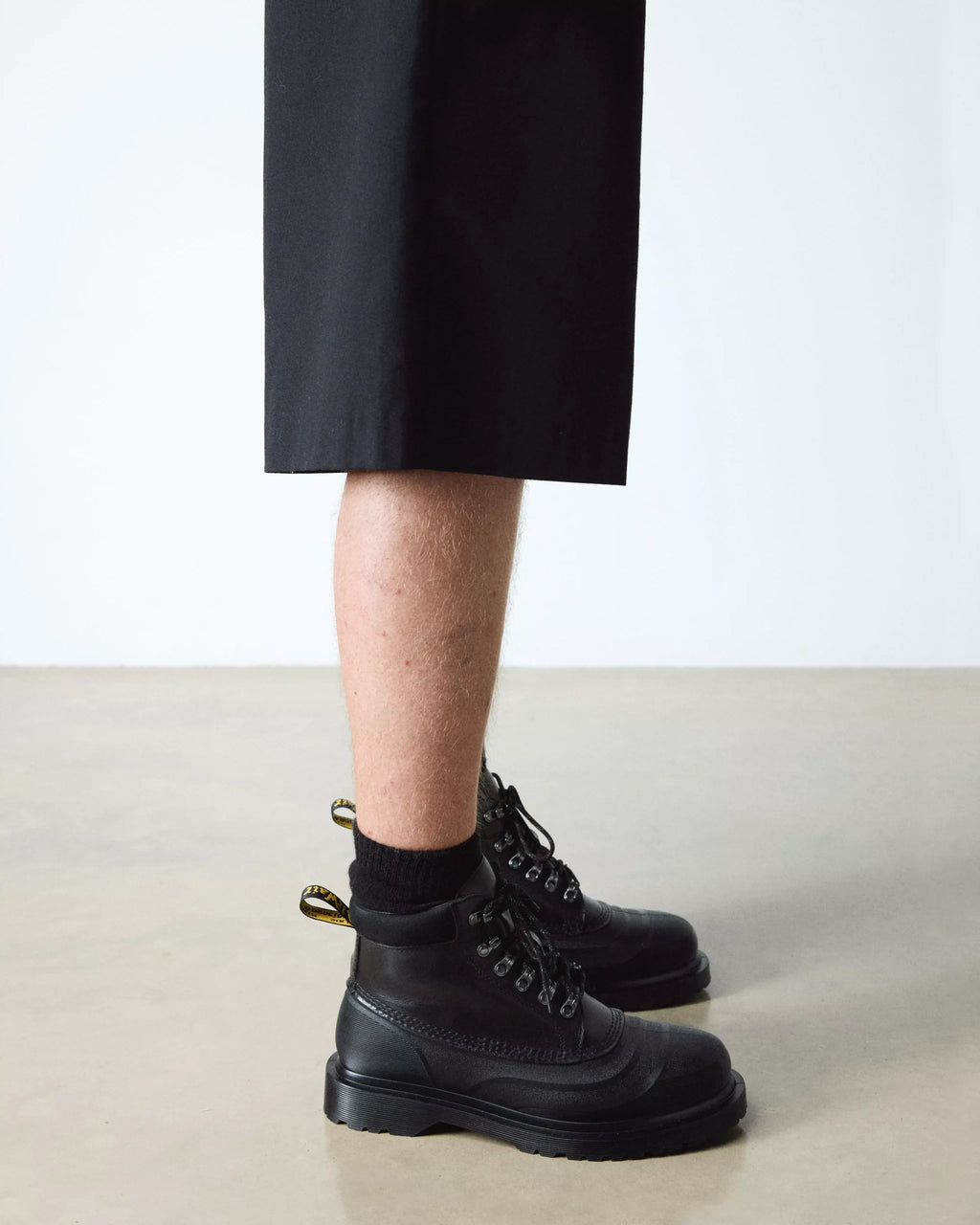 939 SUB Fleece Lined Leather Ankle Boots