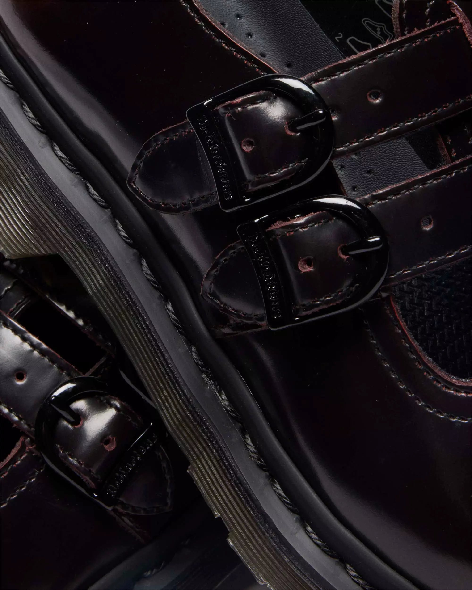 8065 Arcadia Rub Off Leather Mary Jane Shoes