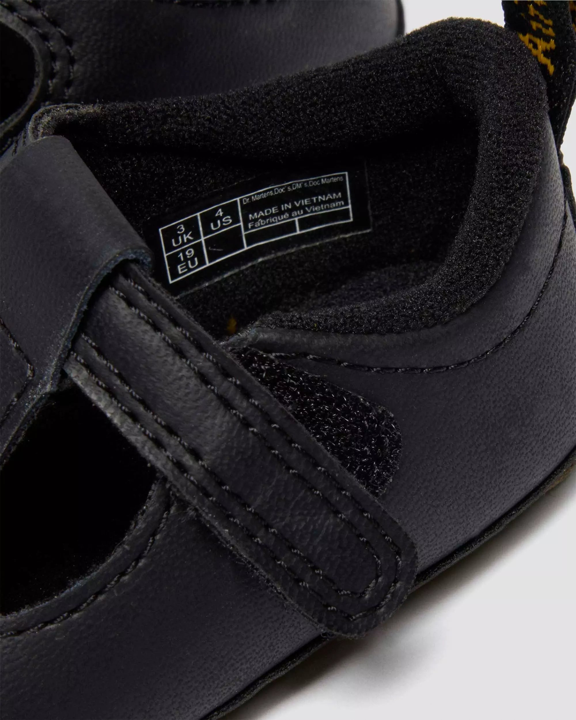 NEWBORN POLLEY PU-COATED LEATHER MARY JANE SHOES