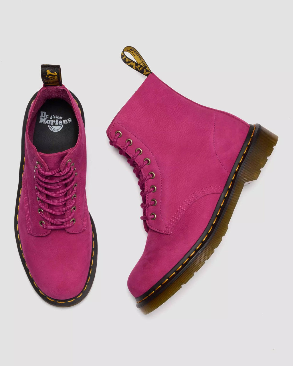 1460 Milled Nubuck Lace Up Boots