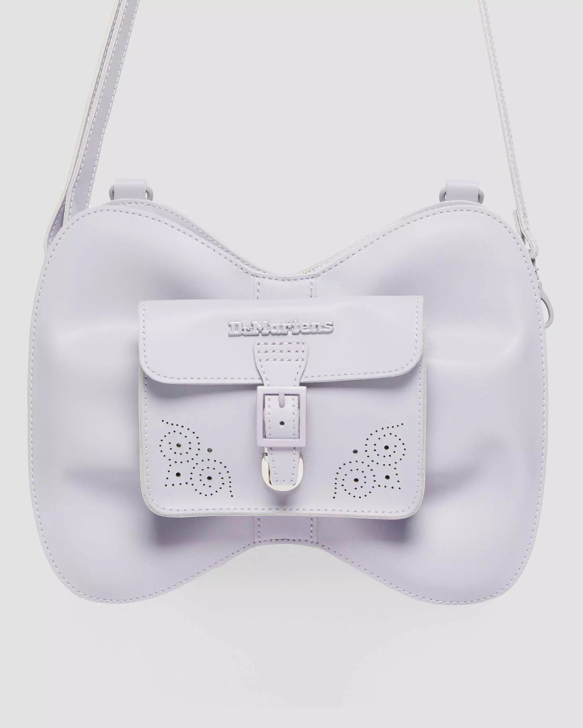 Frosted Lavendar Bow Bag Kiev Leather Bag