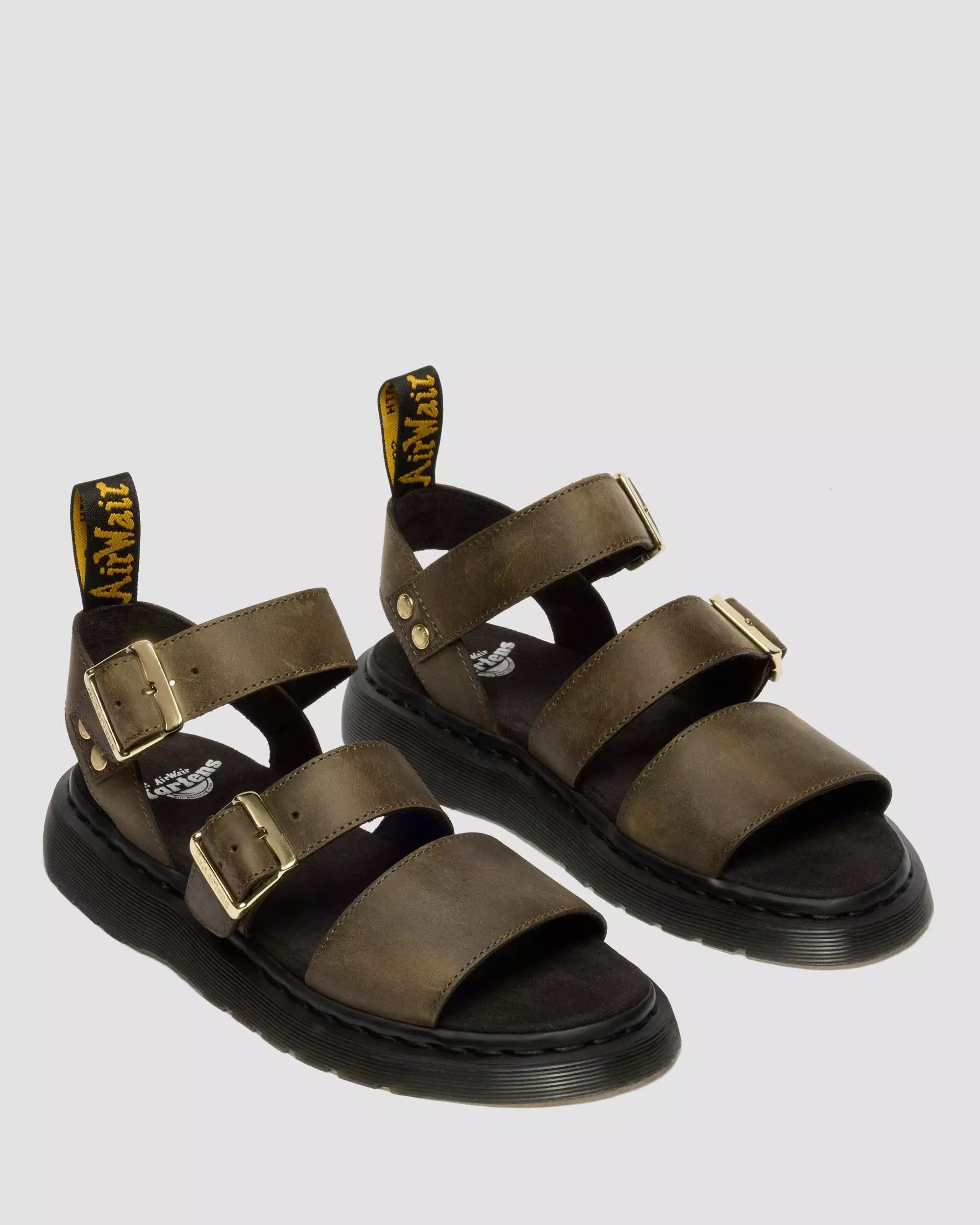Gryphon Leather Gladiator Sandals
