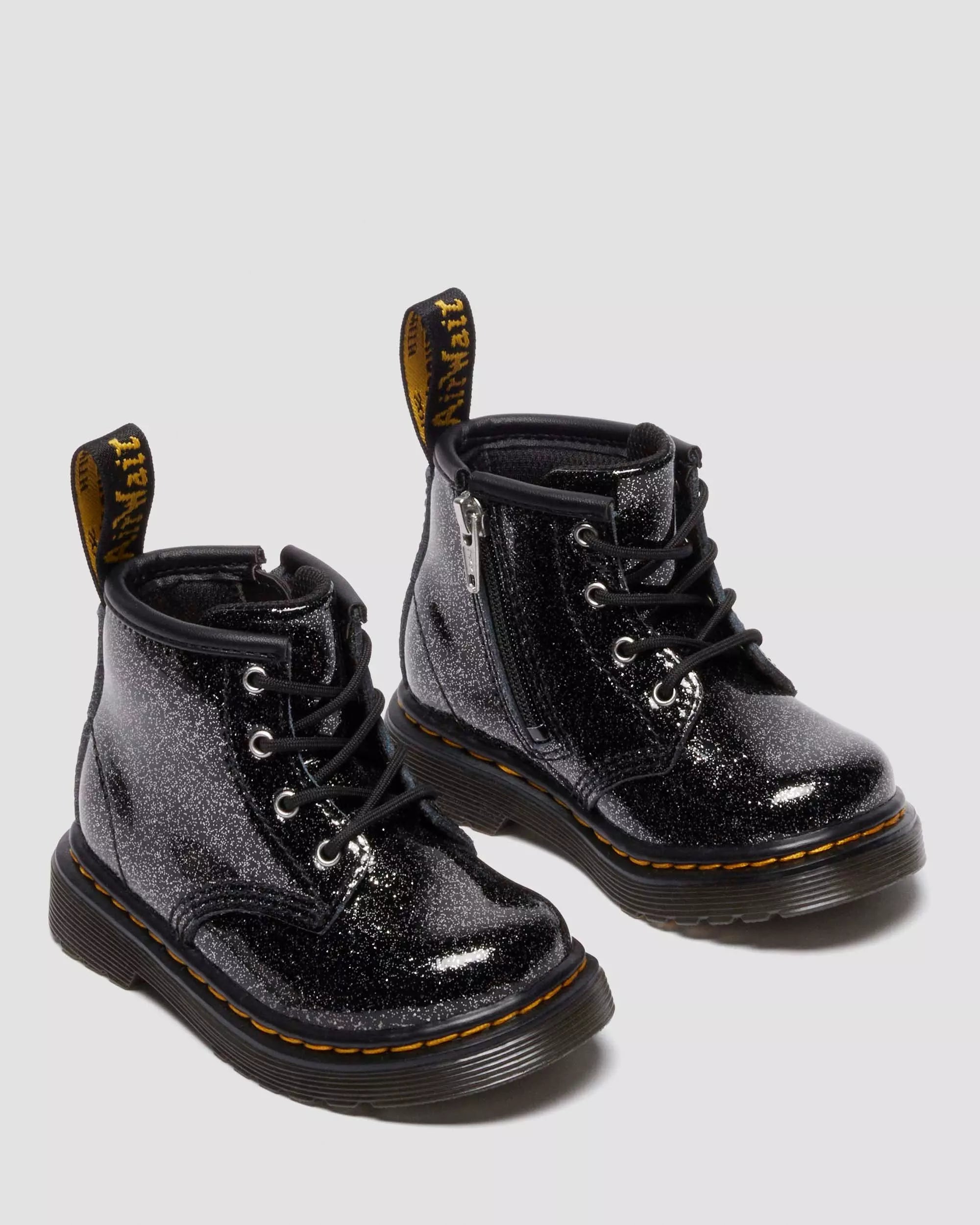INFANT 1460 GLITTER PATENT LEATHER BOOTS