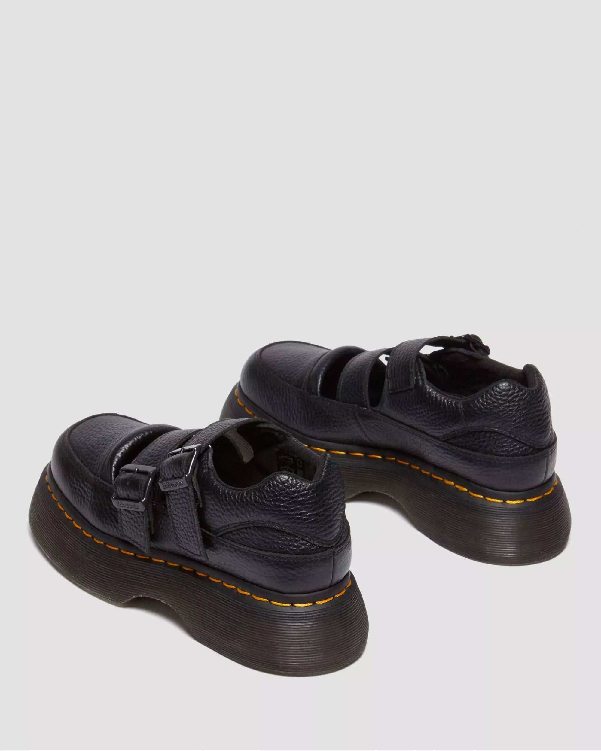 Buzz Milled Napa Leather Mary Jane Shoes