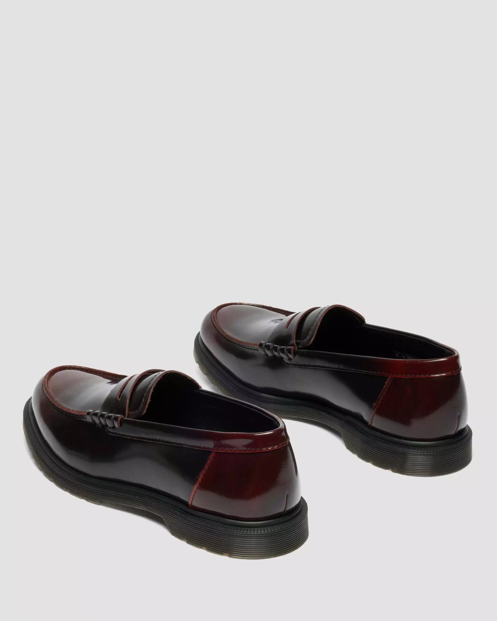 Mayfare Rub Off Leather Penny Loafers