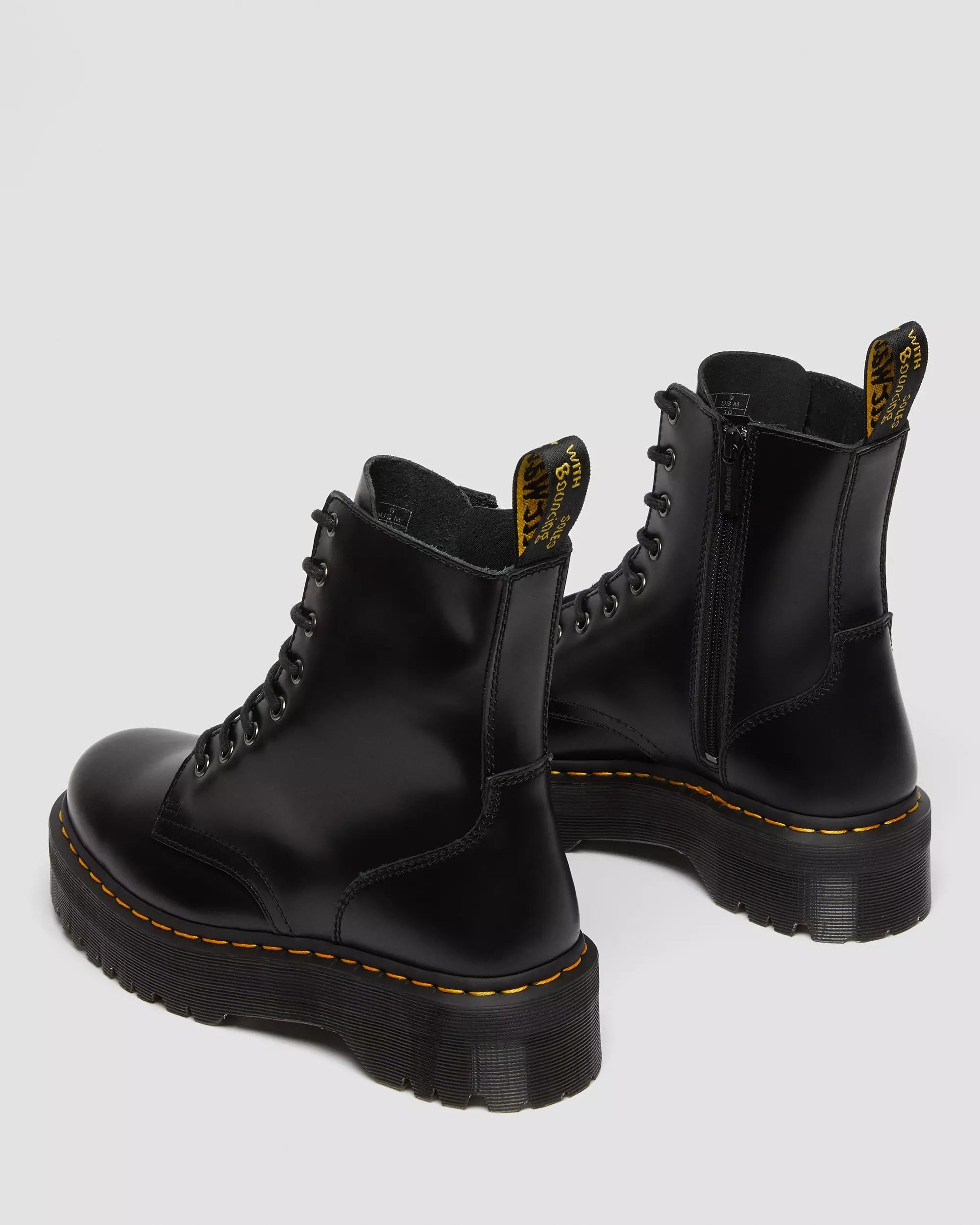 Jadon Boot Smooth Leather Platforms