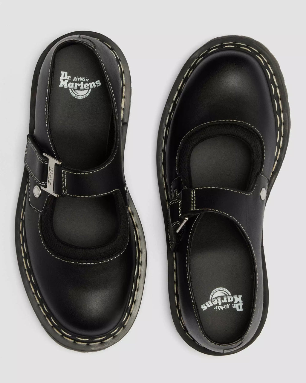 Mary Jane Bex Full Grain Leather Double Stitch Shoes