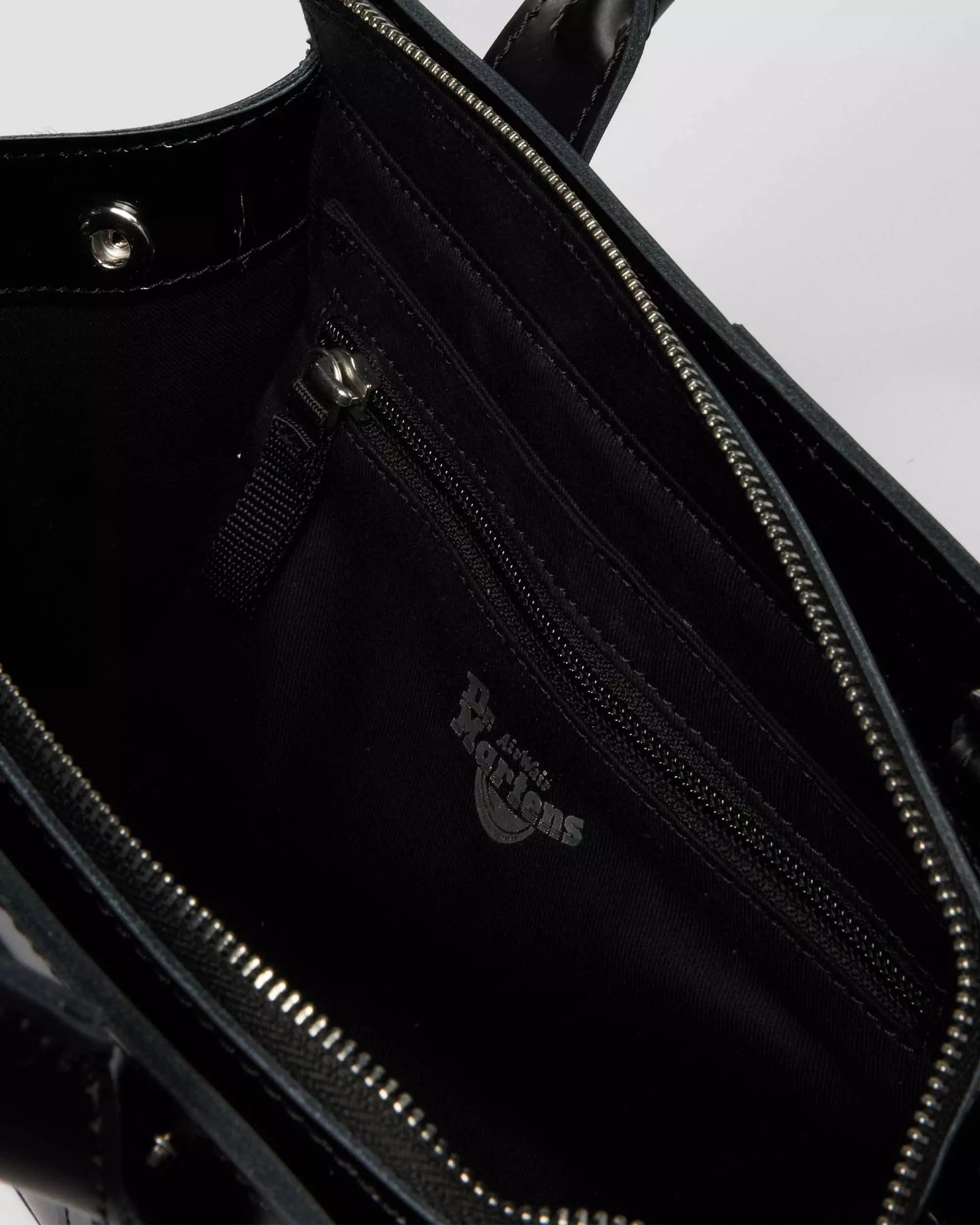 SMALL LEATHER TOTE BAG Kiev & Patent Lamper Leather Bag