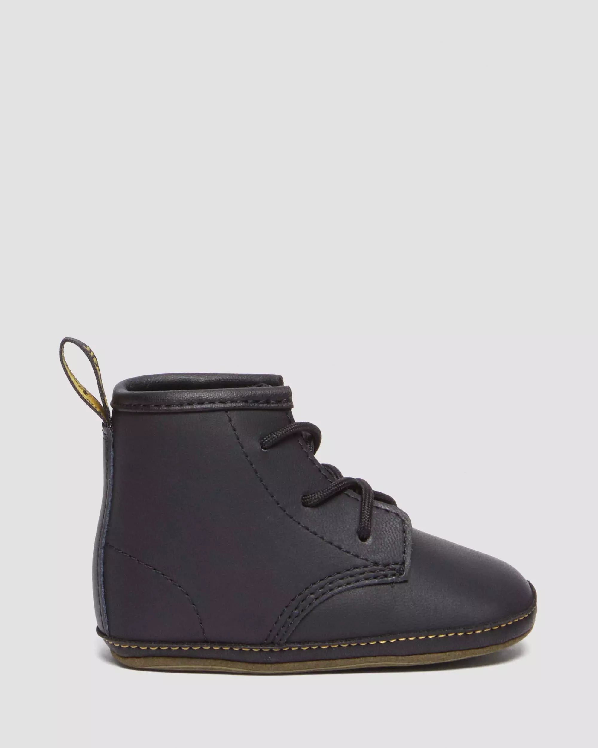 Newborn 1460 Auburn Leather Booties